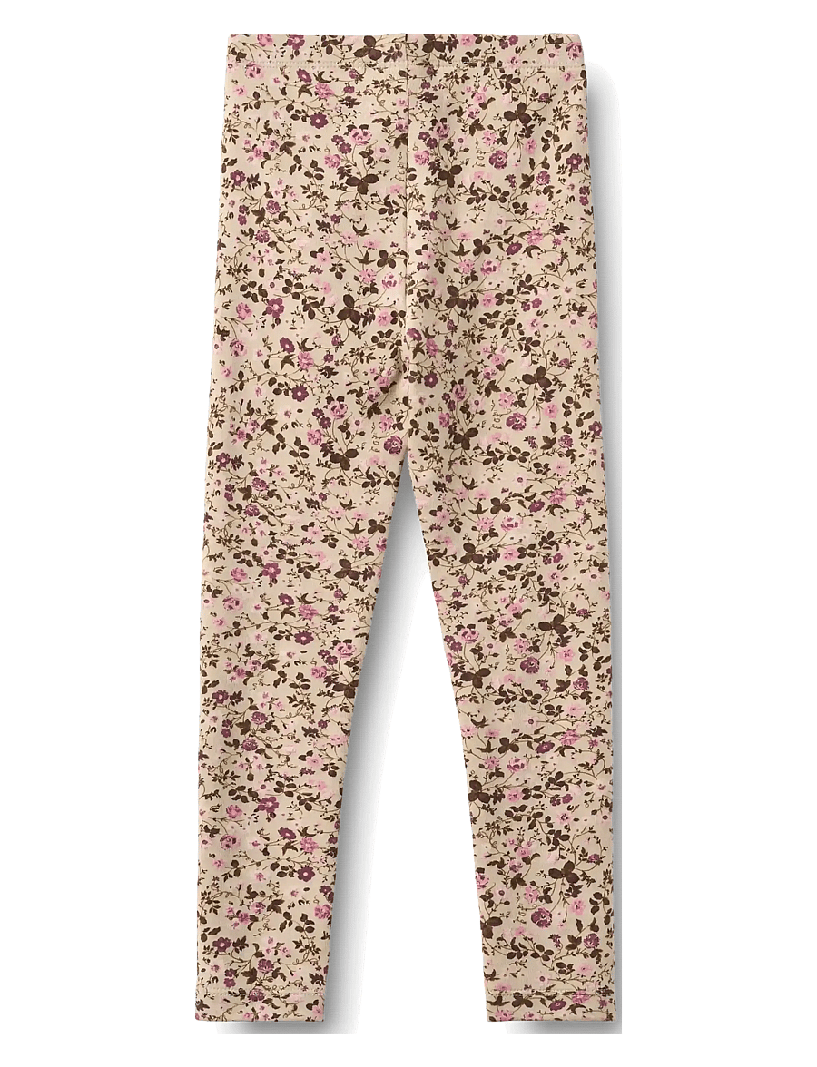 Wheat - 2 Leggings Jules - hosen-multipack - soft sand flower wine - 2