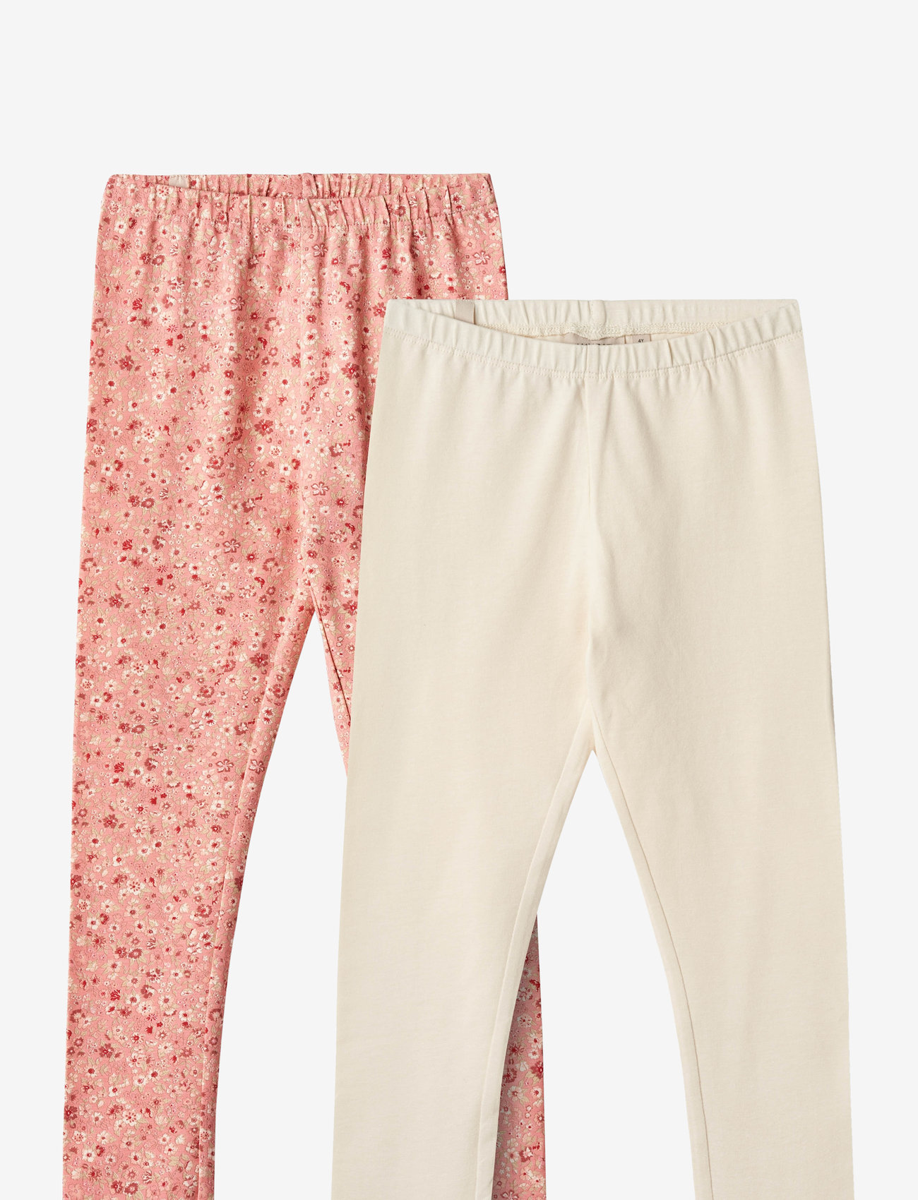 Wheat - 2 Leggings Jules - rosette flowers - 0
