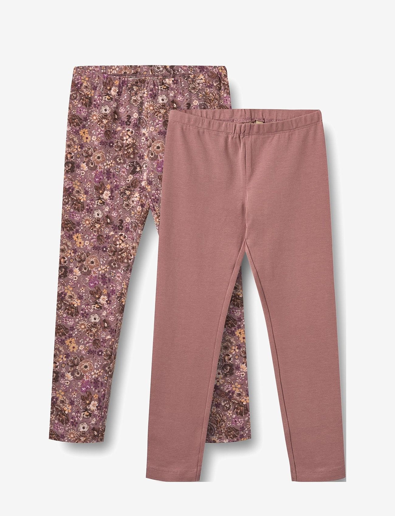 Wheat - 2 Leggings Jules - lavender flowers - 0