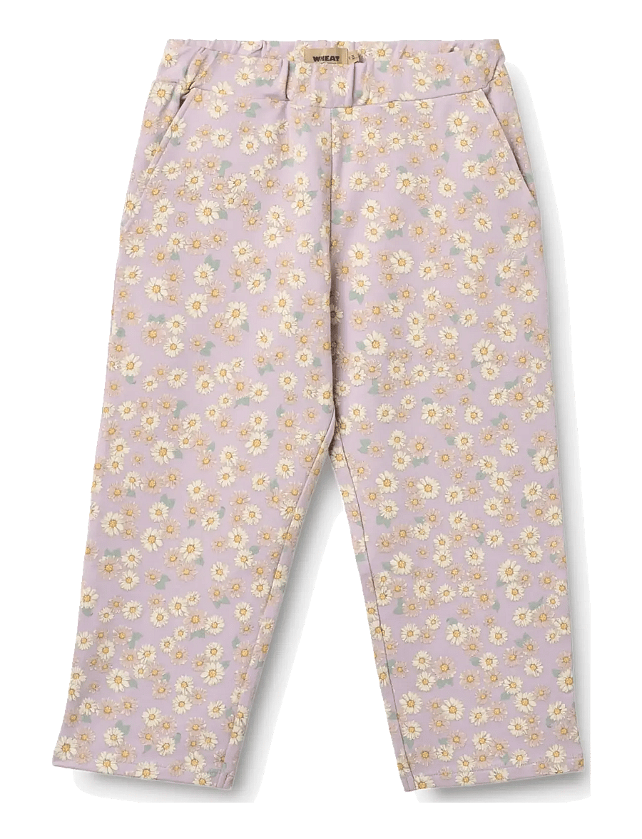 Wheat - Sweatpants Eline - dressipüksid - lavender daisies - 0