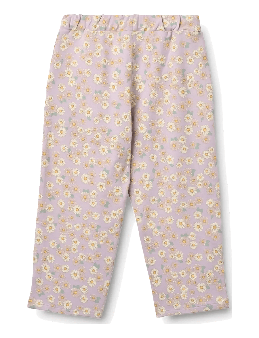 Wheat - Sweatpants Eline - dressipüksid - lavender daisies - 1