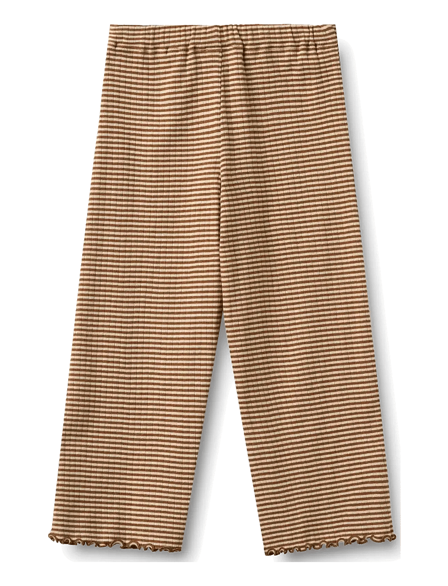 Wheat - Jersey Pants Ela - bukser - warm hazel stripe - 2