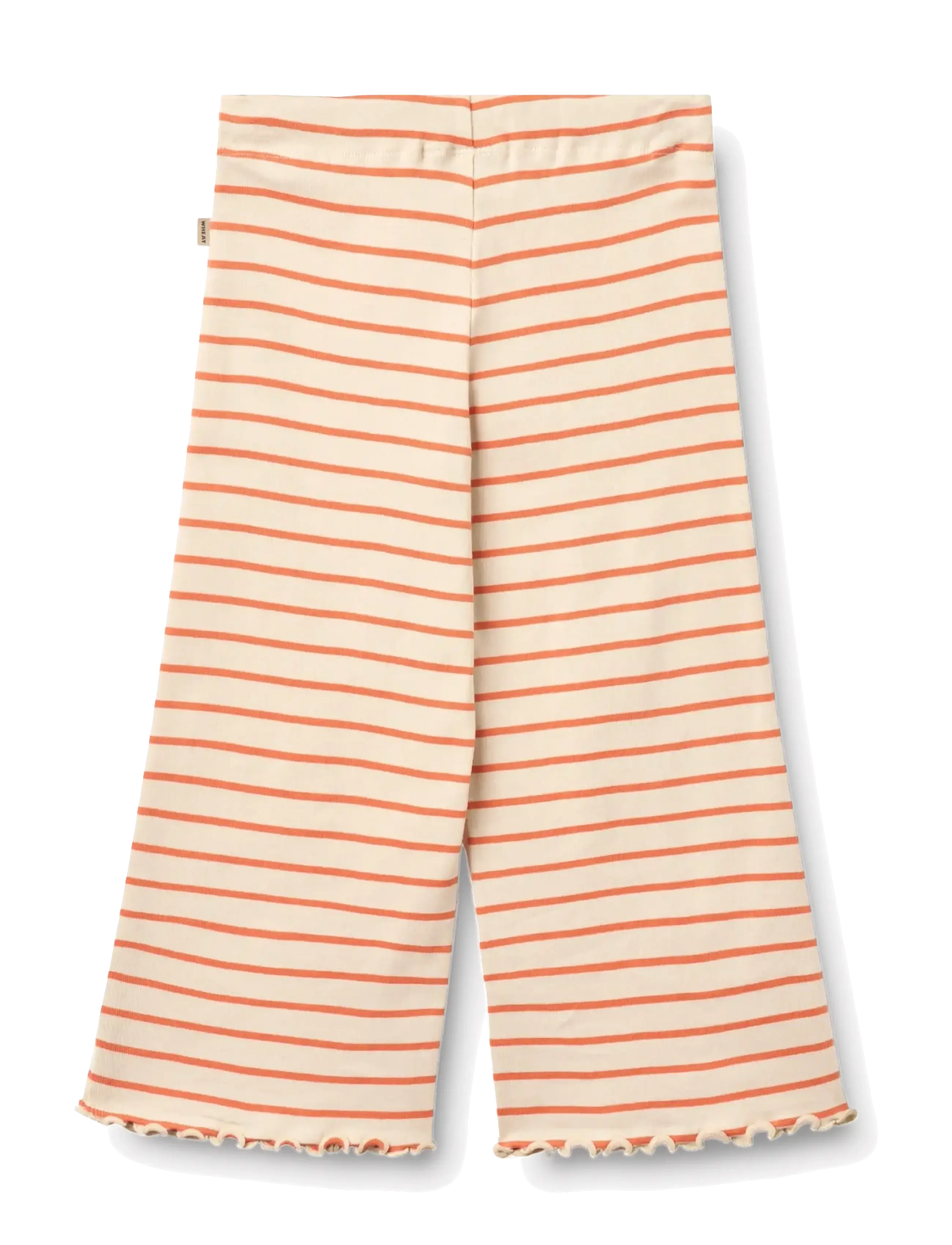 Wheat - Jersey Pants Ela - byxor - orange stripe - 1