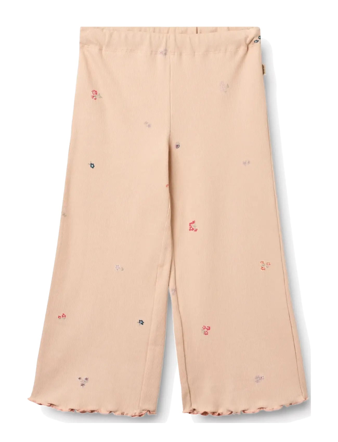 Wheat Jersey Pants Ela - Tøj - ROSE FLOWERS / pink/rose