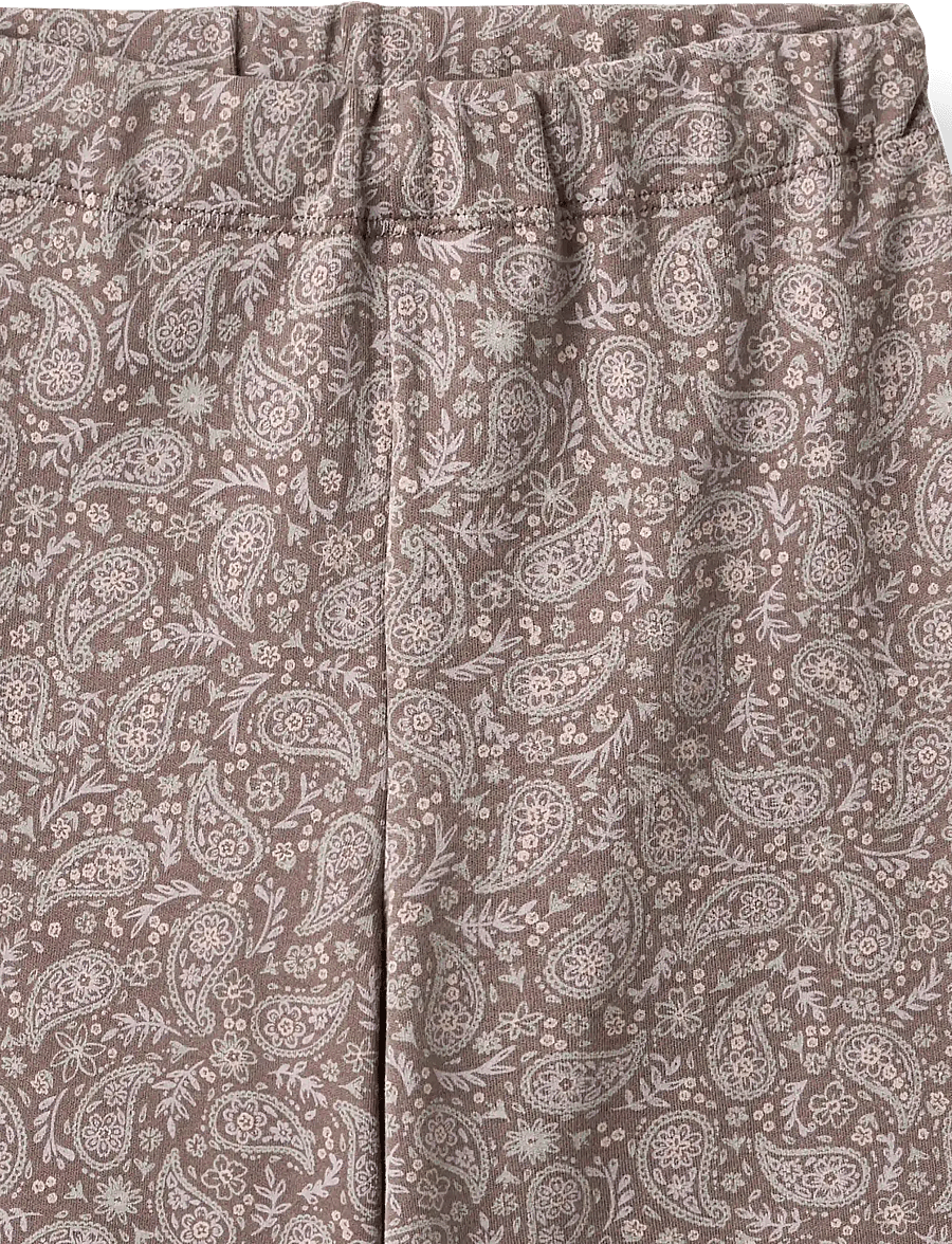 Wheat - Jersey Pants Ela - jogginghosen - purple plum paisley - 2