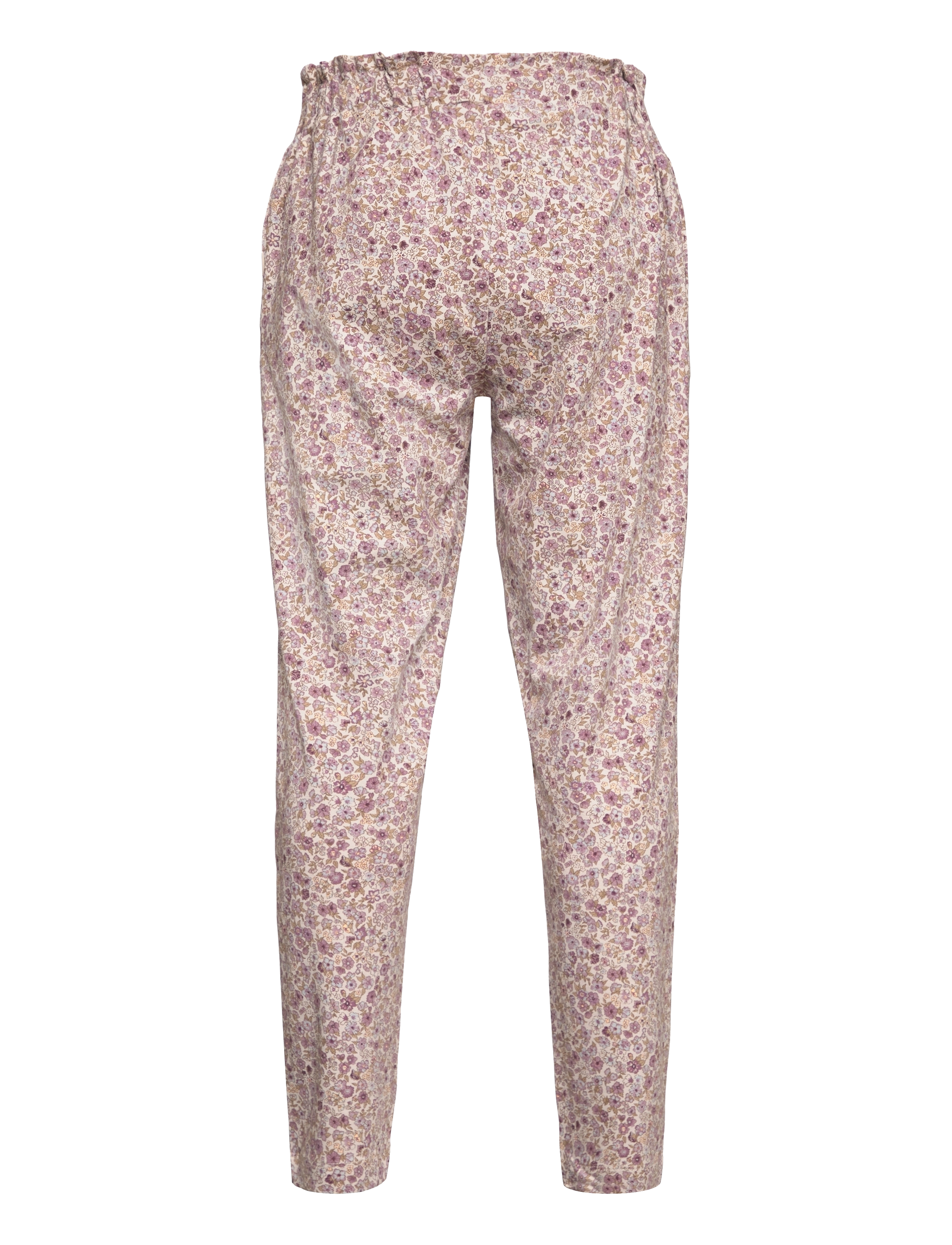 Wheat - Soft Pants Malika - grey rose flowers - 1