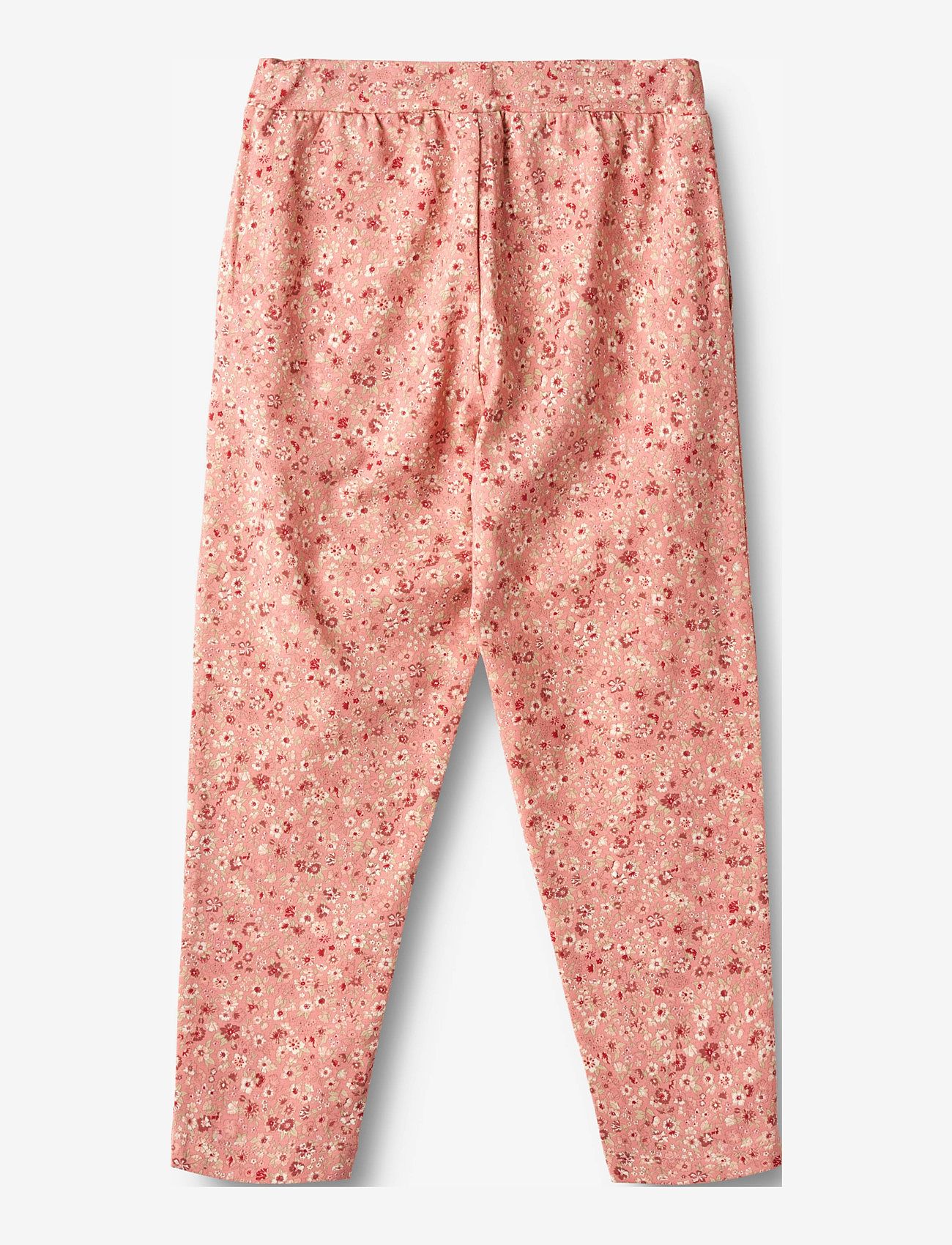 Wheat - Jersey Pants Ejsa - rosette flowers - 1