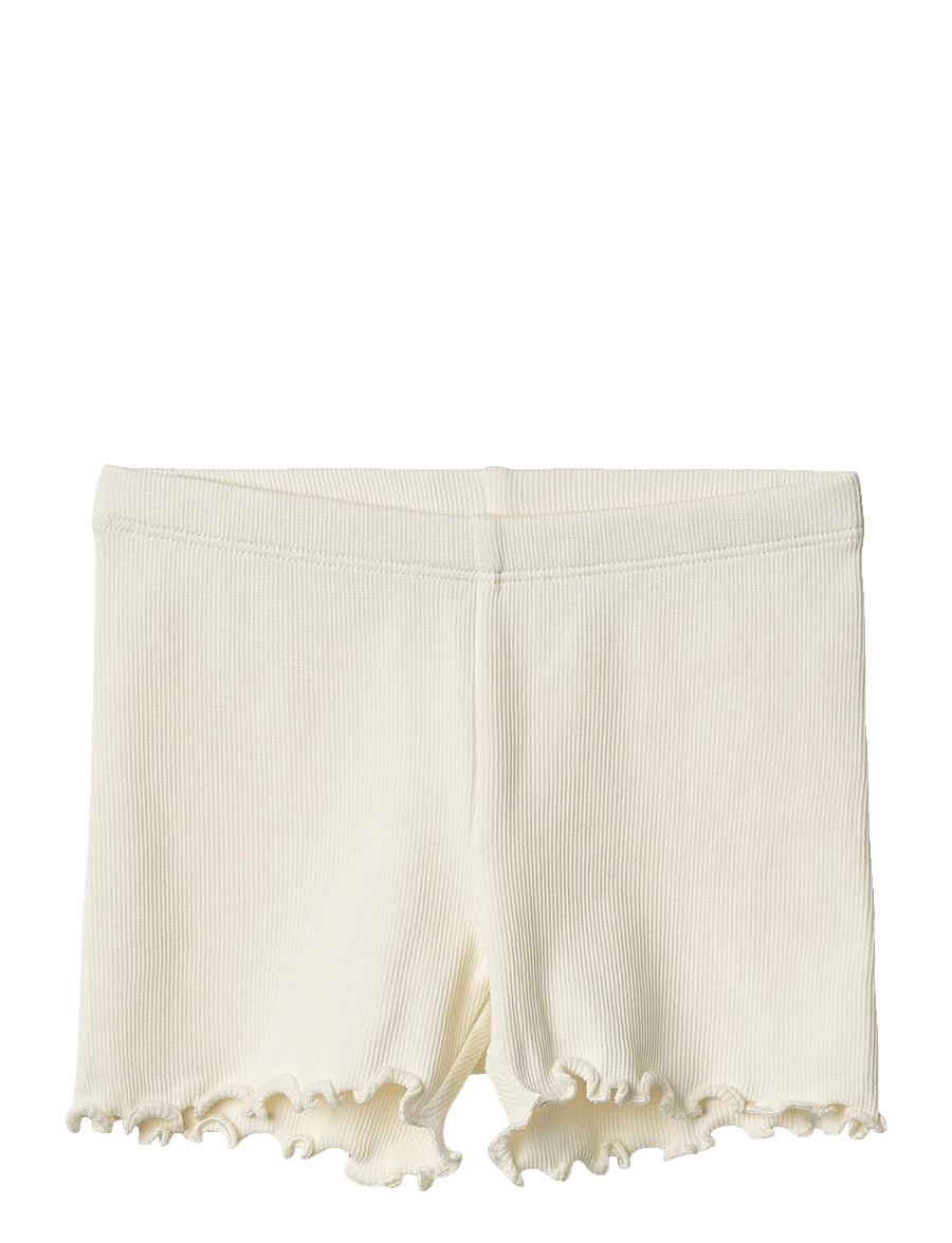 Wheat - Rib Shorts Sine - casual shorts - ivory - 0