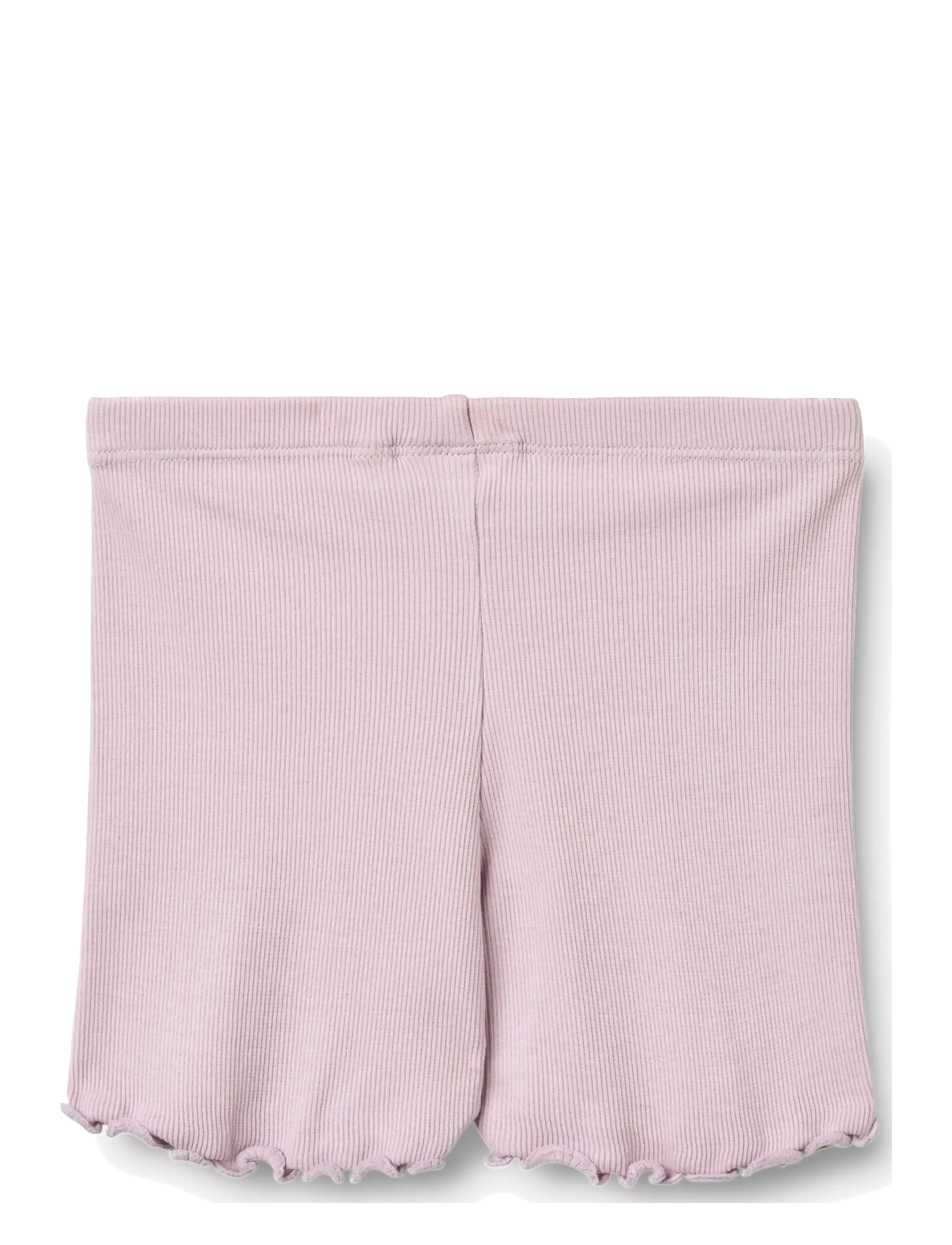 Wheat - Rib Shorts Sine - casual shorts - lavender - 1