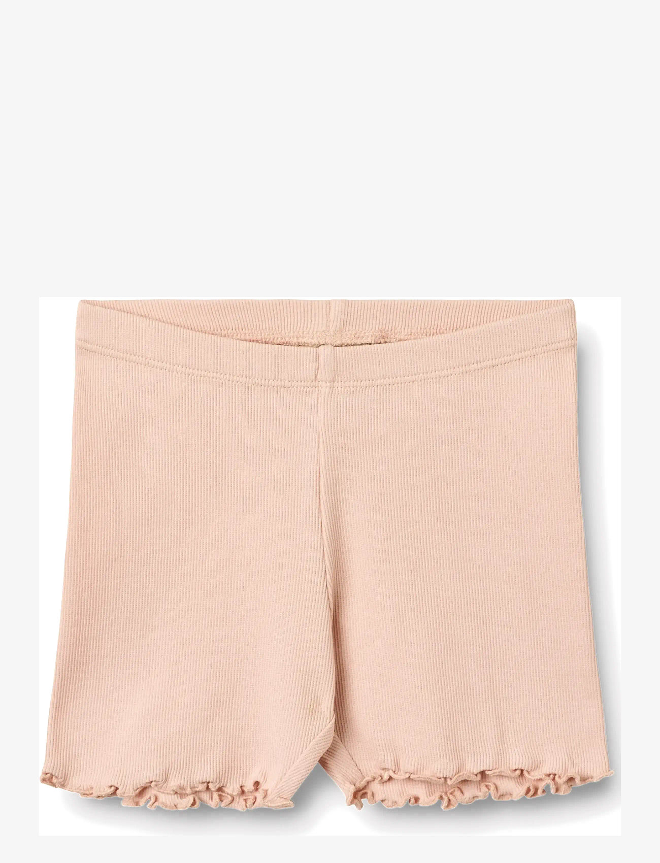 Wheat - Rib Shorts Sine - lühikesed vabaajapüksid - powder - 0
