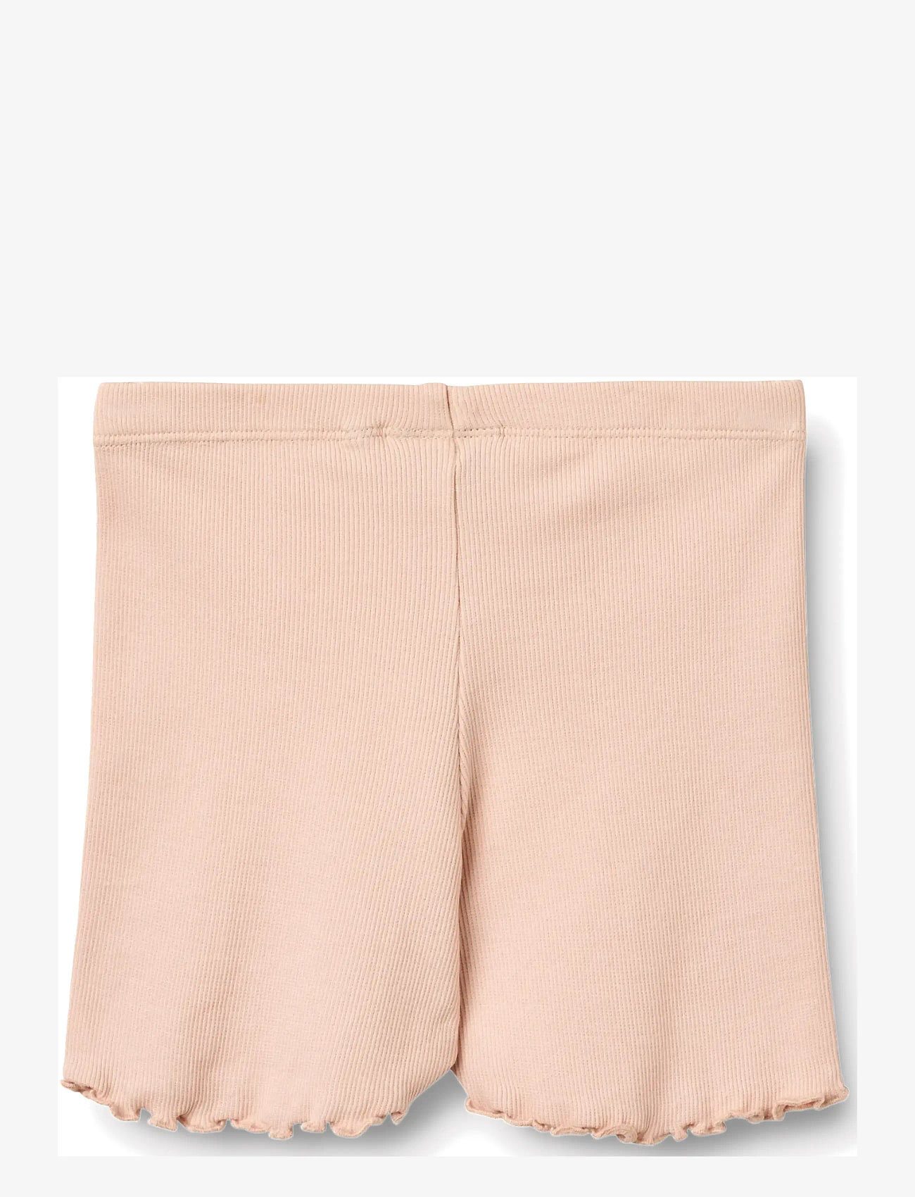Wheat - Rib Shorts Sine - lühikesed vabaajapüksid - powder - 1