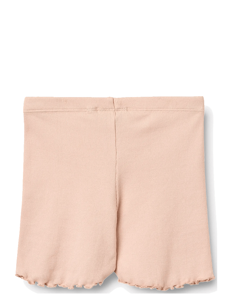 Wheat - Rib Shorts Sine - lühikesed vabaajapüksid - powder - 1