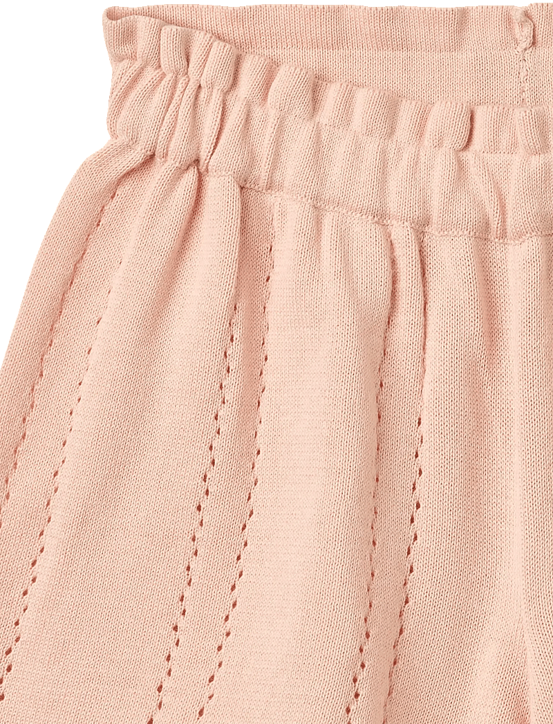 Wheat - Knit Shorts Irma - casual shorts - powder - 2