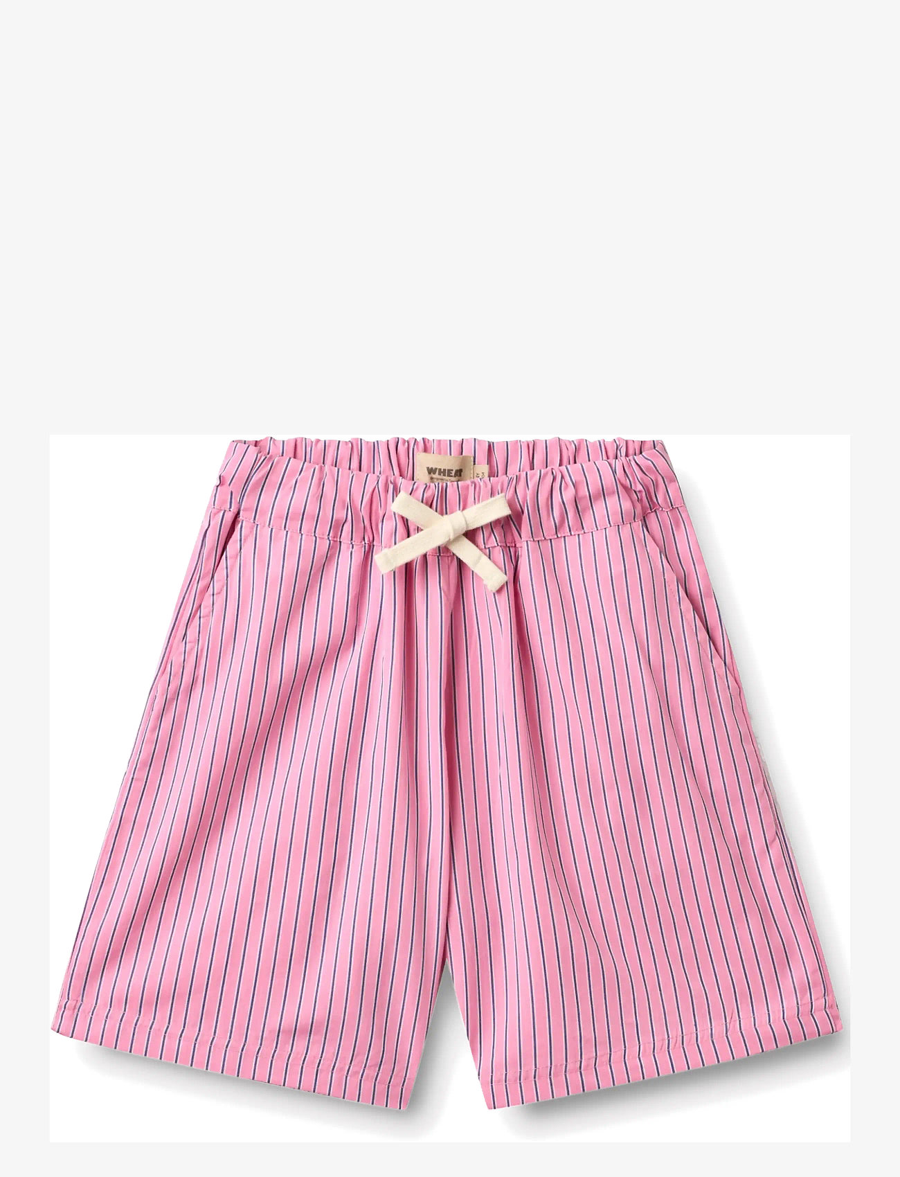 Wheat - Shorts Coral - casual shorts - pink stripe - 0