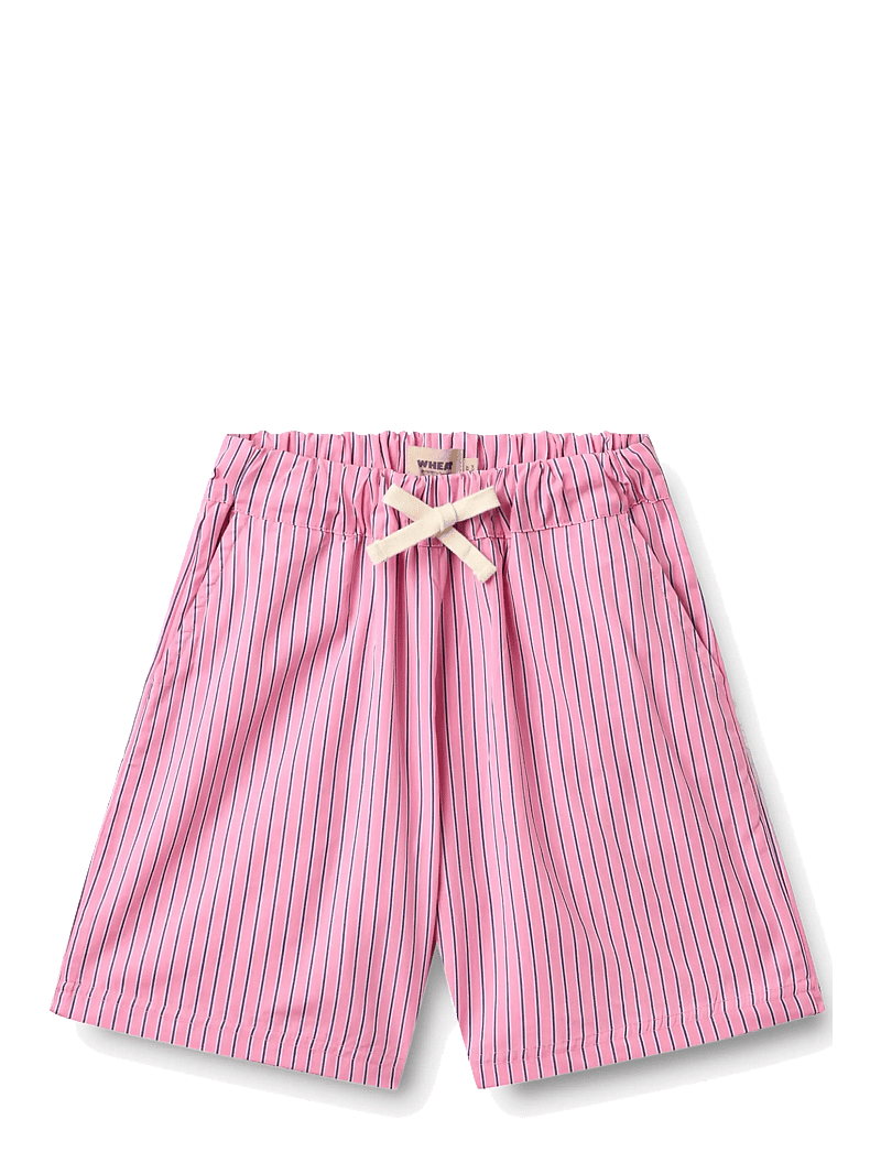 Wheat - Shorts Coral - casual shorts - pink stripe - 0