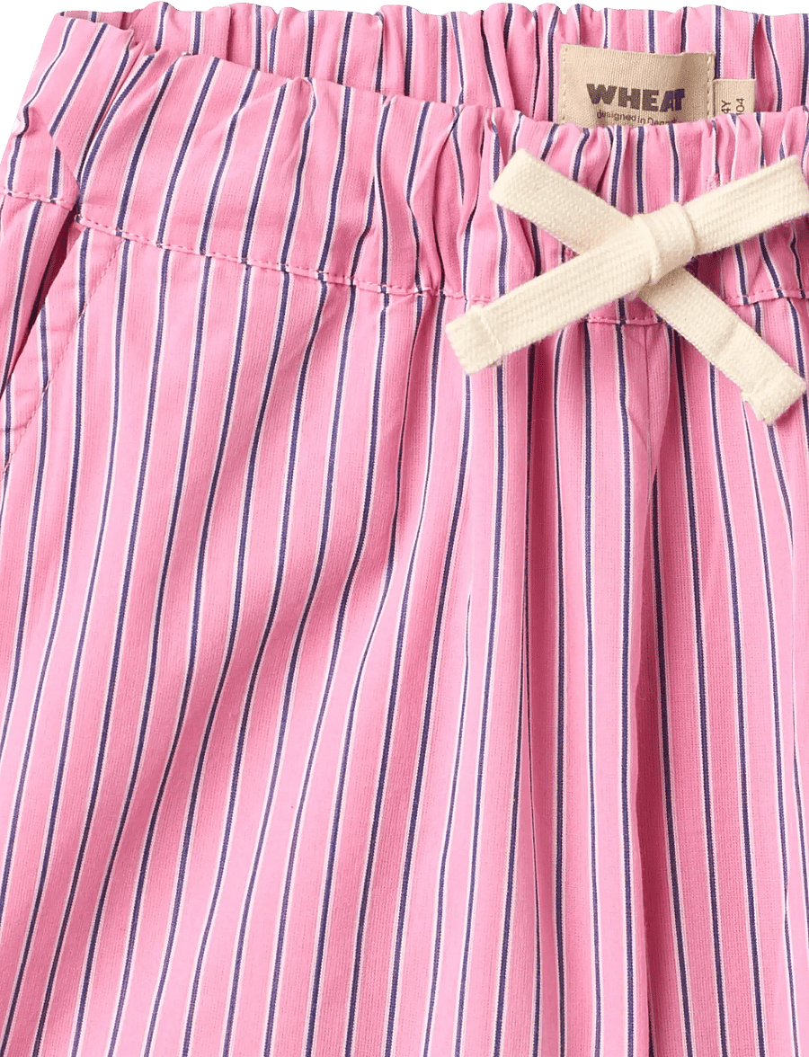Wheat - Shorts Coral - casual shorts - pink stripe - 2