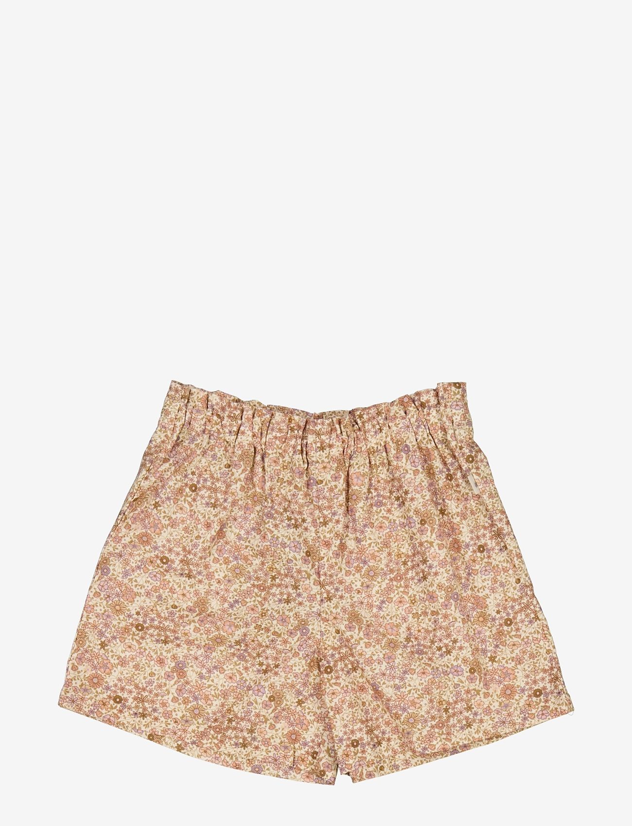 Wheat - Shorts Silja - sweat shorts - clam flowers - 0