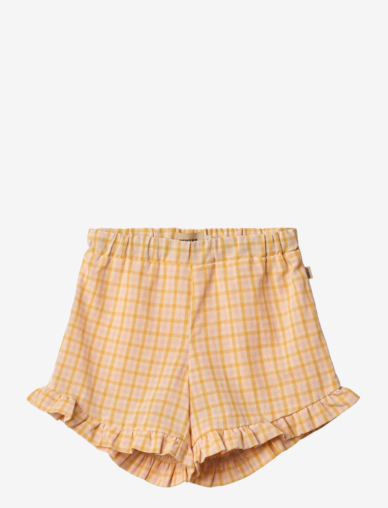 Wheat - Shorts Camille - die niedrigsten preise - yellow check - 0