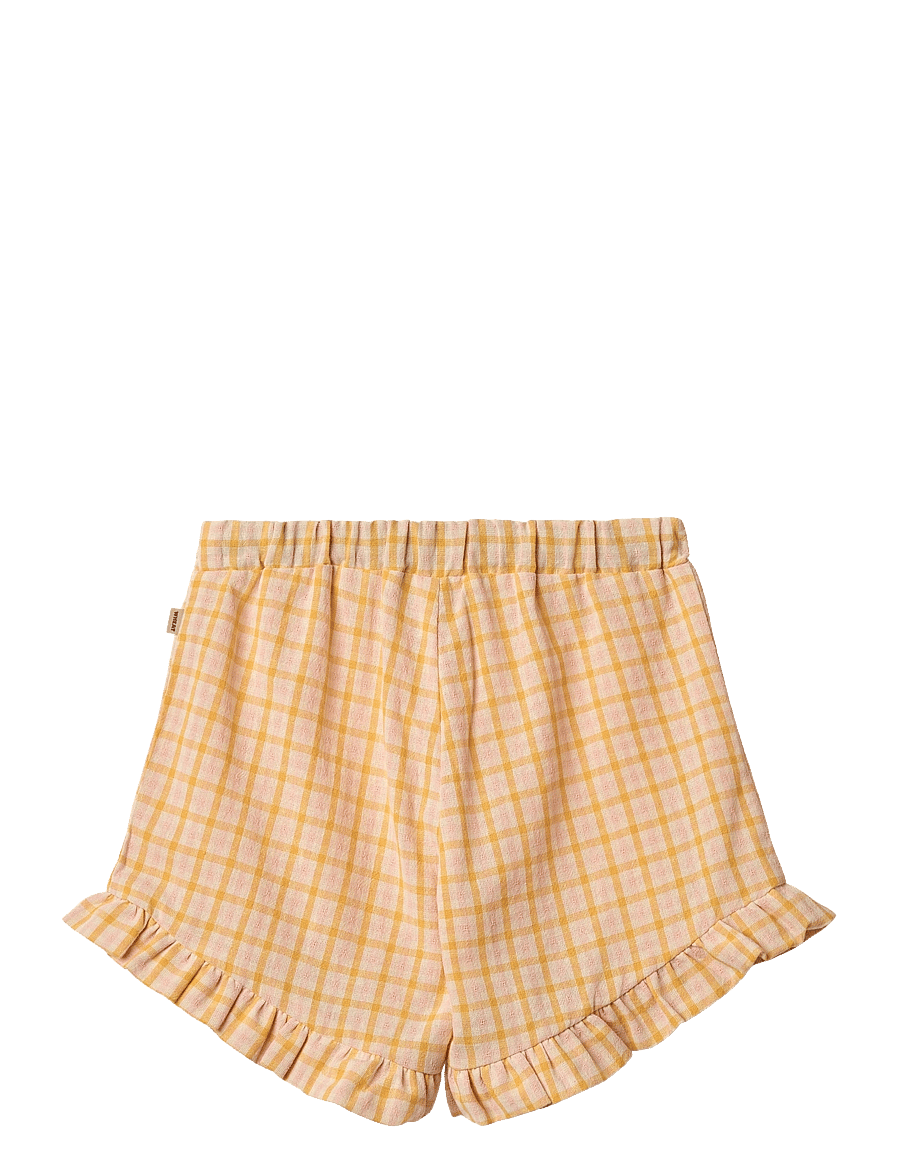 Wheat - Shorts Camille - lühikesed vabaajapüksid - yellow check - 2