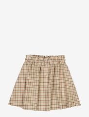 Wheat - Skirt Alisa - korte nederdele - golden dove check - 1