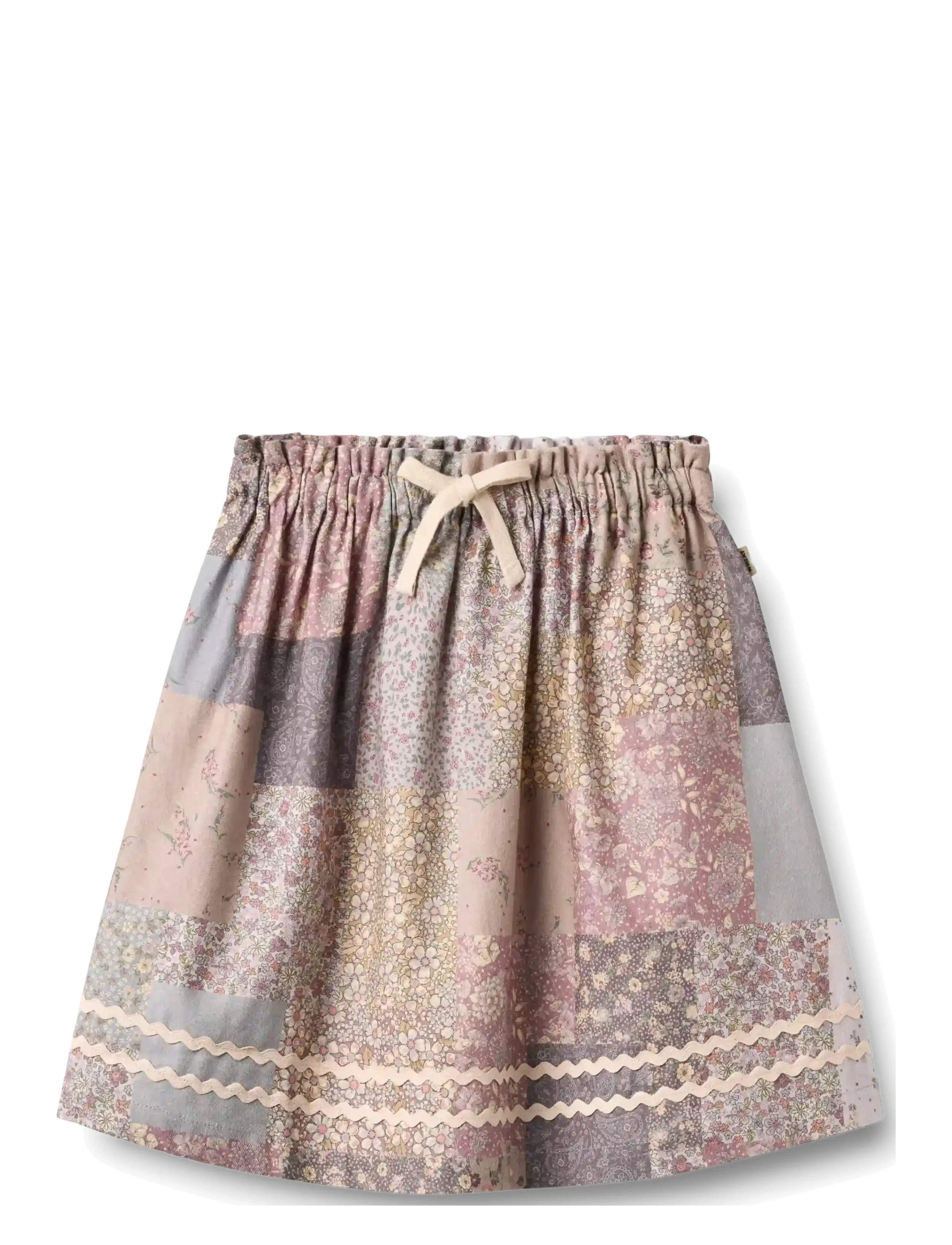 Wheat - Skirt Nya - short skirts - patchwork flowers - 1