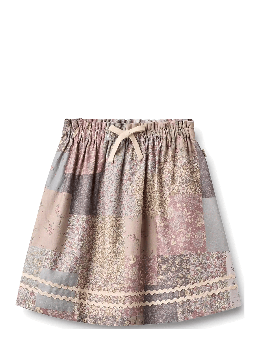 Wheat - Skirt Nya - short skirts - patchwork flowers - 1