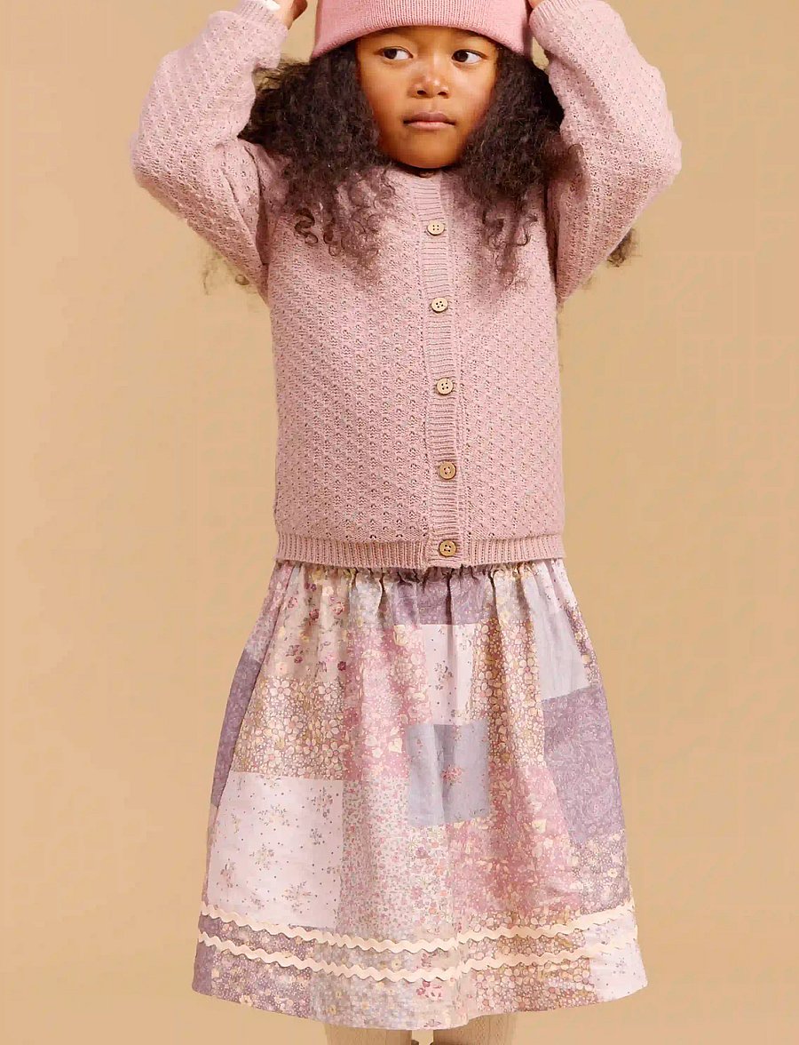 Wheat - Skirt Nya - short skirts - patchwork flowers - 0