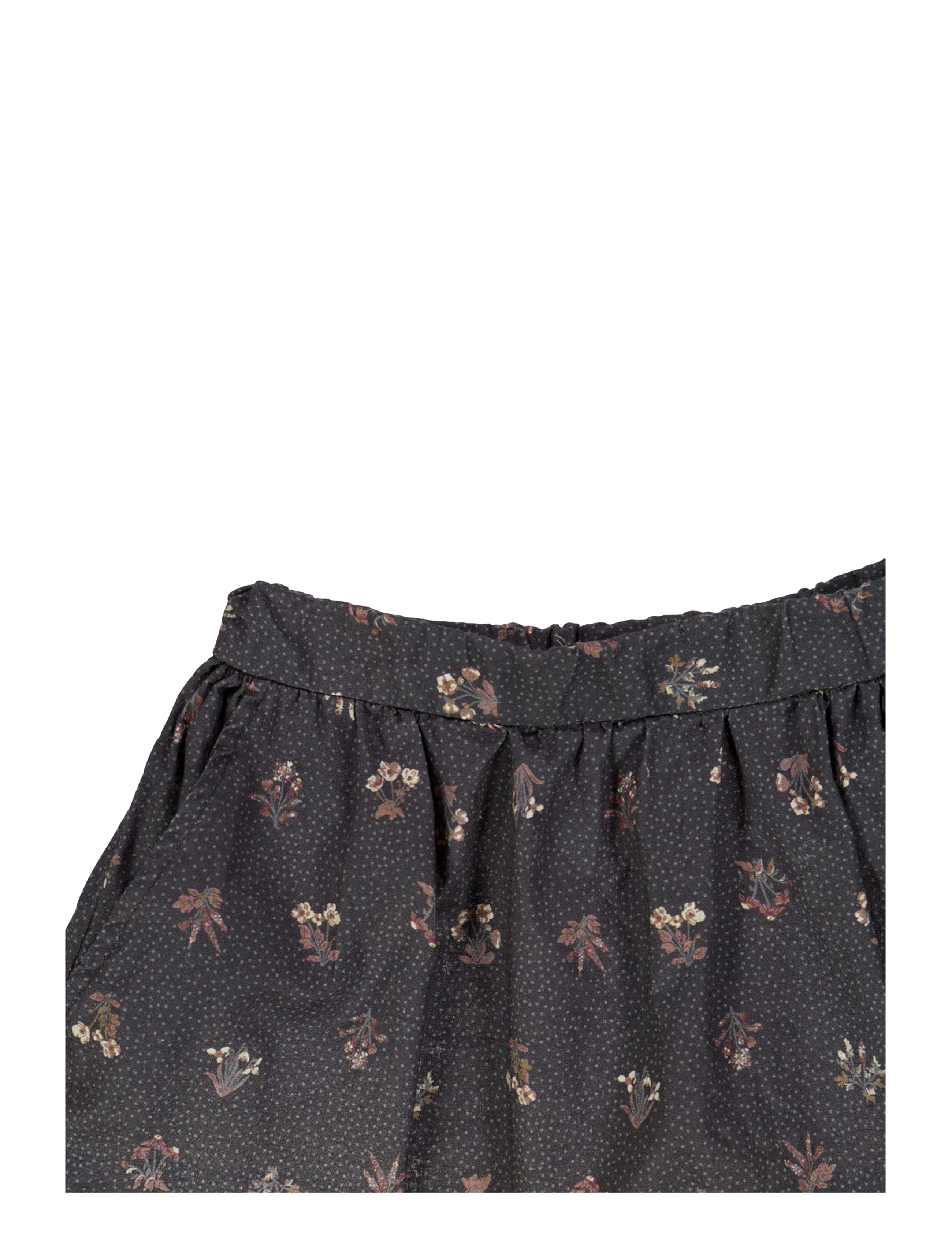 Wheat - Skirt Eia - black flowers - 2