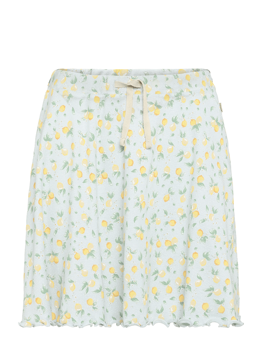 Wheat - Jersey Skirt Rosie - korte nederdele - summer blue citrus - 0