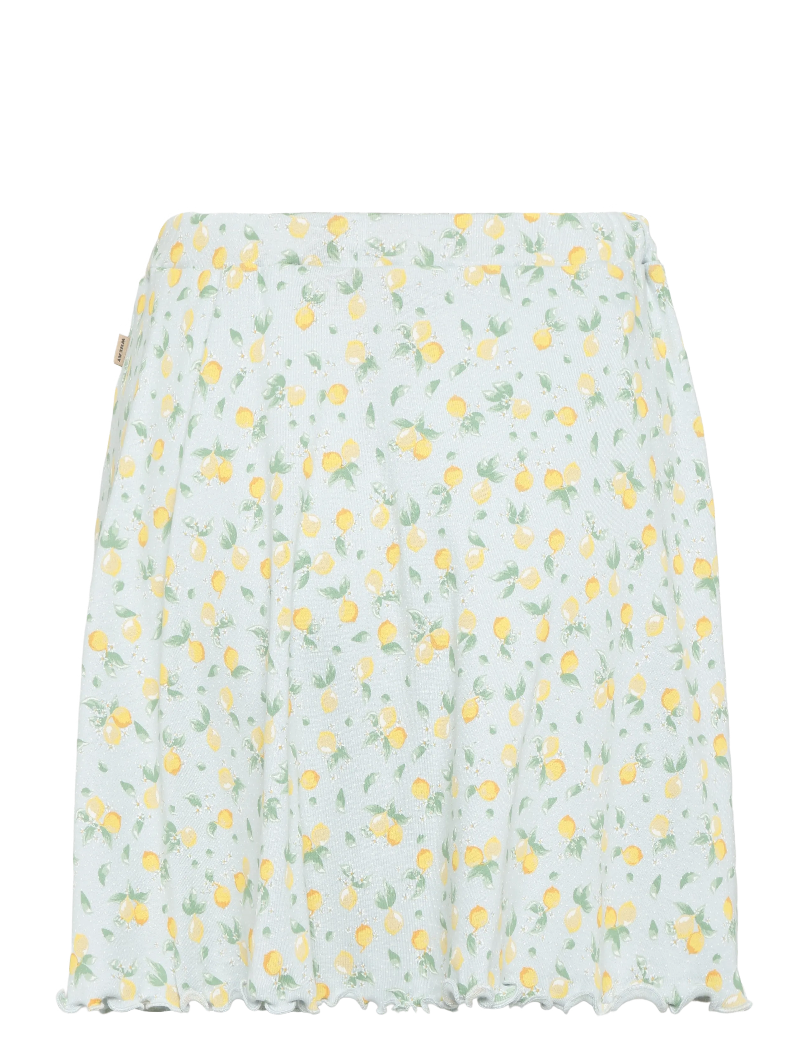 Wheat - Jersey Skirt Rosie - korte nederdele - summer blue citrus - 1