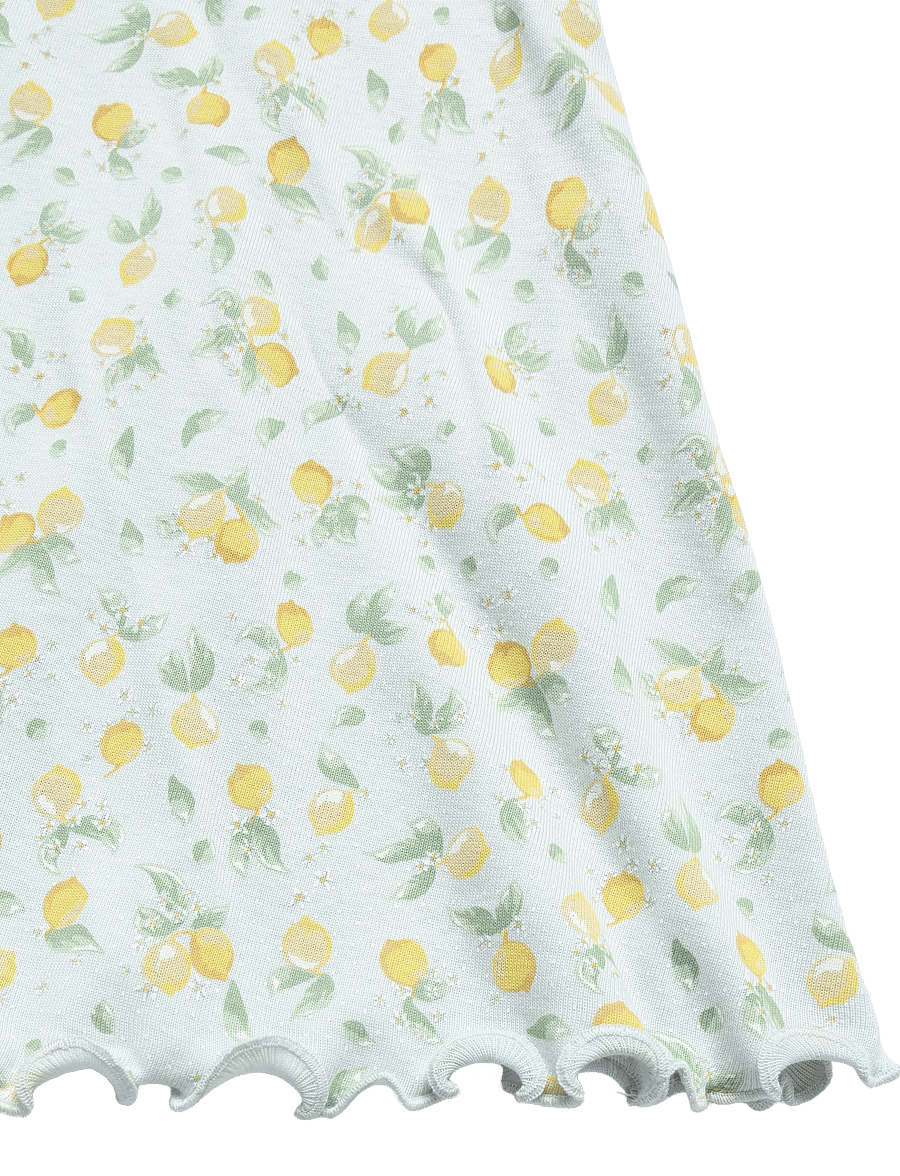 Wheat - Jersey Skirt Rosie - korte nederdele - summer blue citrus - 3