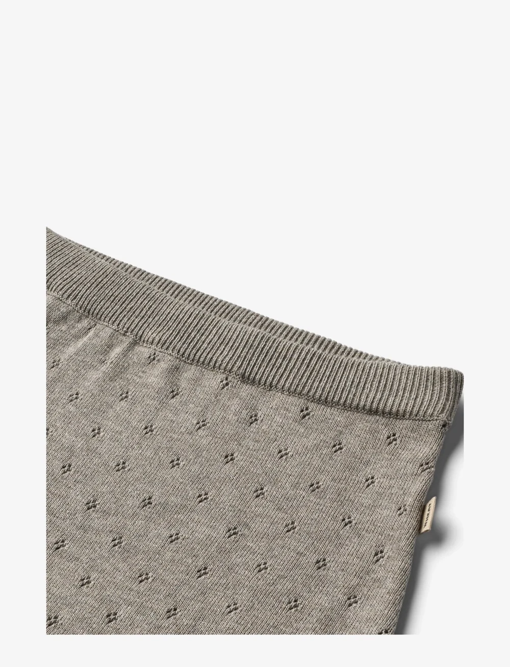 Wheat - Knit Skirt Marta - kurze röcke - warm grey melange - 2