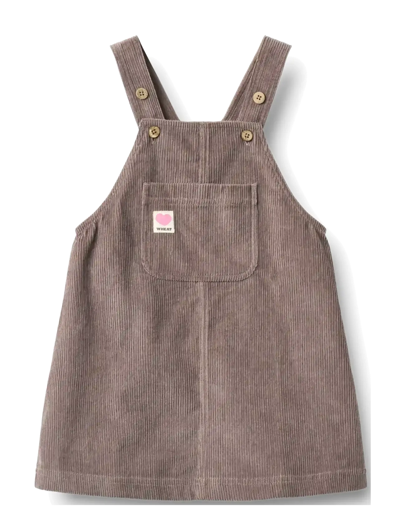 Wheat Pinafore Caroline - Barn 98-134 - PLUM TRUFFLE / purple
