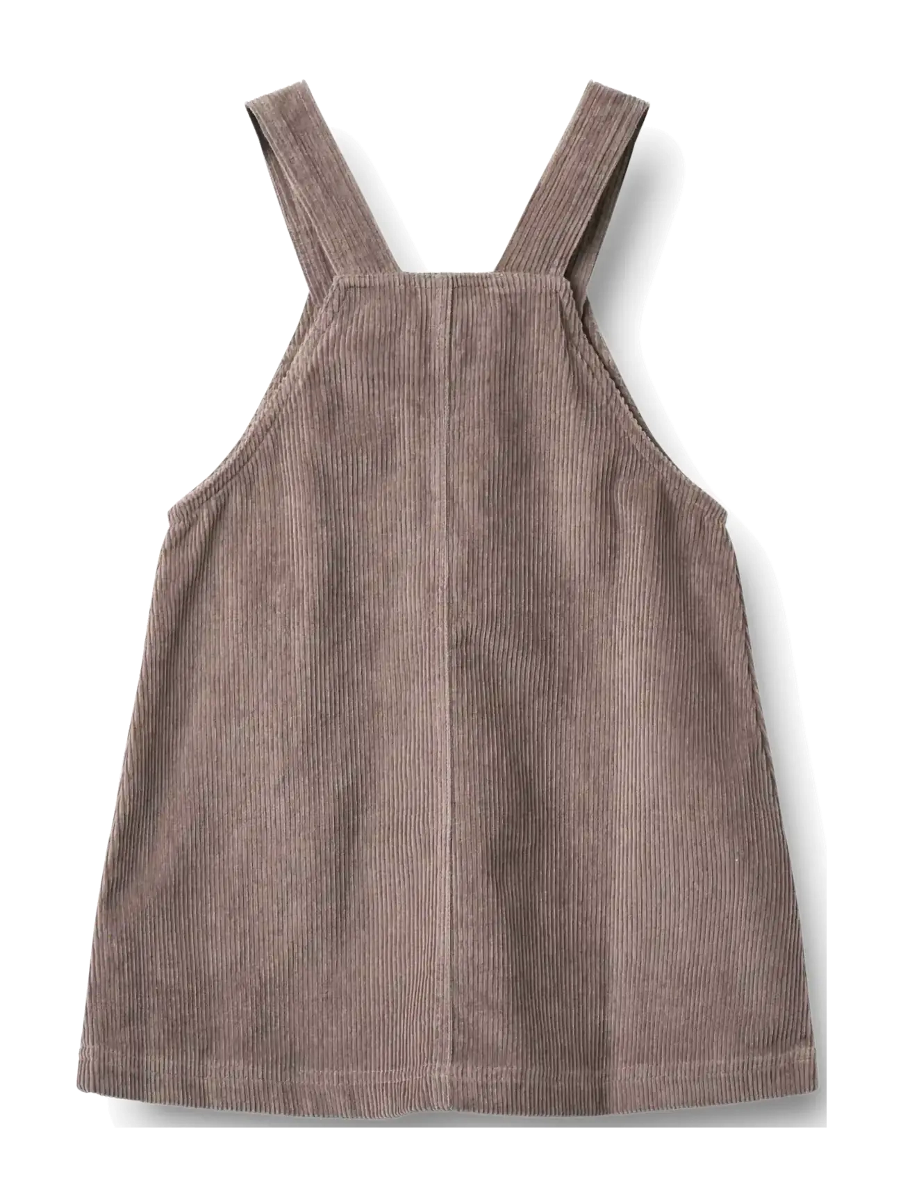 Wheat - Pinafore Caroline - hängselklänningar - plum truffle - 2