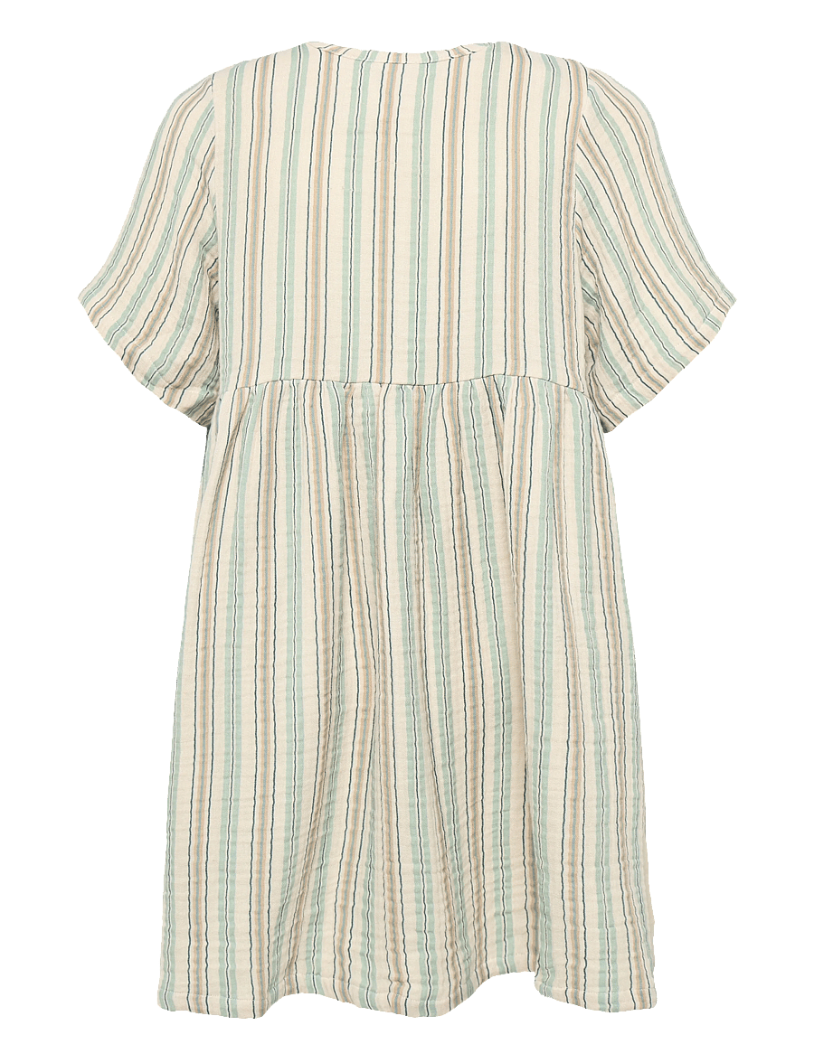 Wheat - Dress S/S Elodie - kortærmede hverdagskjoler - summer stripe - 1