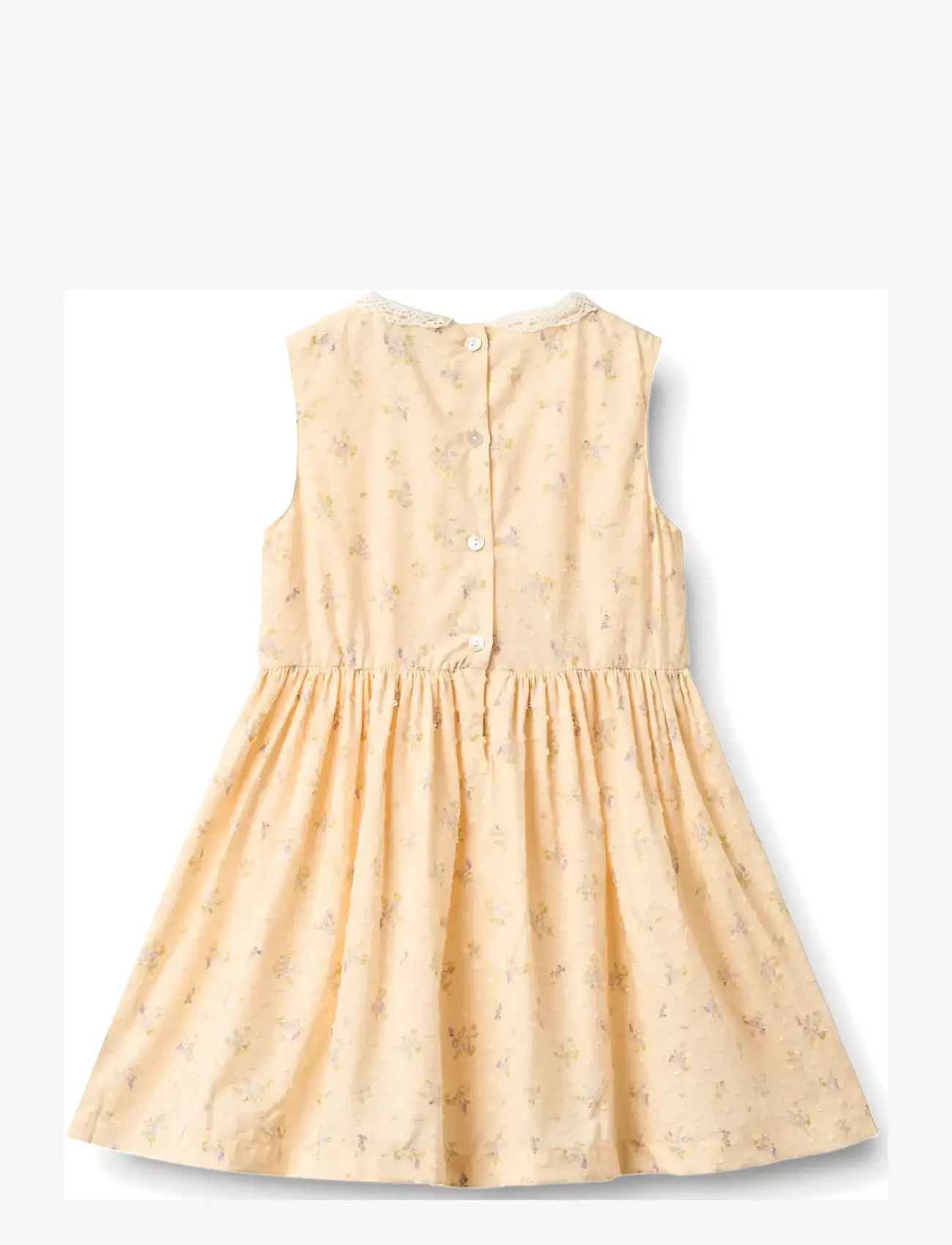 Wheat - Dress Elma - varrukateta vabaaja kleidid - barely apricot flowers - 1