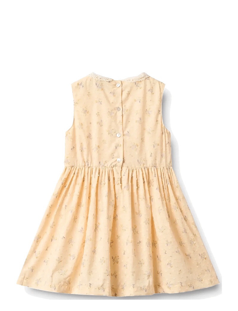 Wheat - Dress Elma - varrukateta vabaaja kleidid - barely apricot flowers - 1