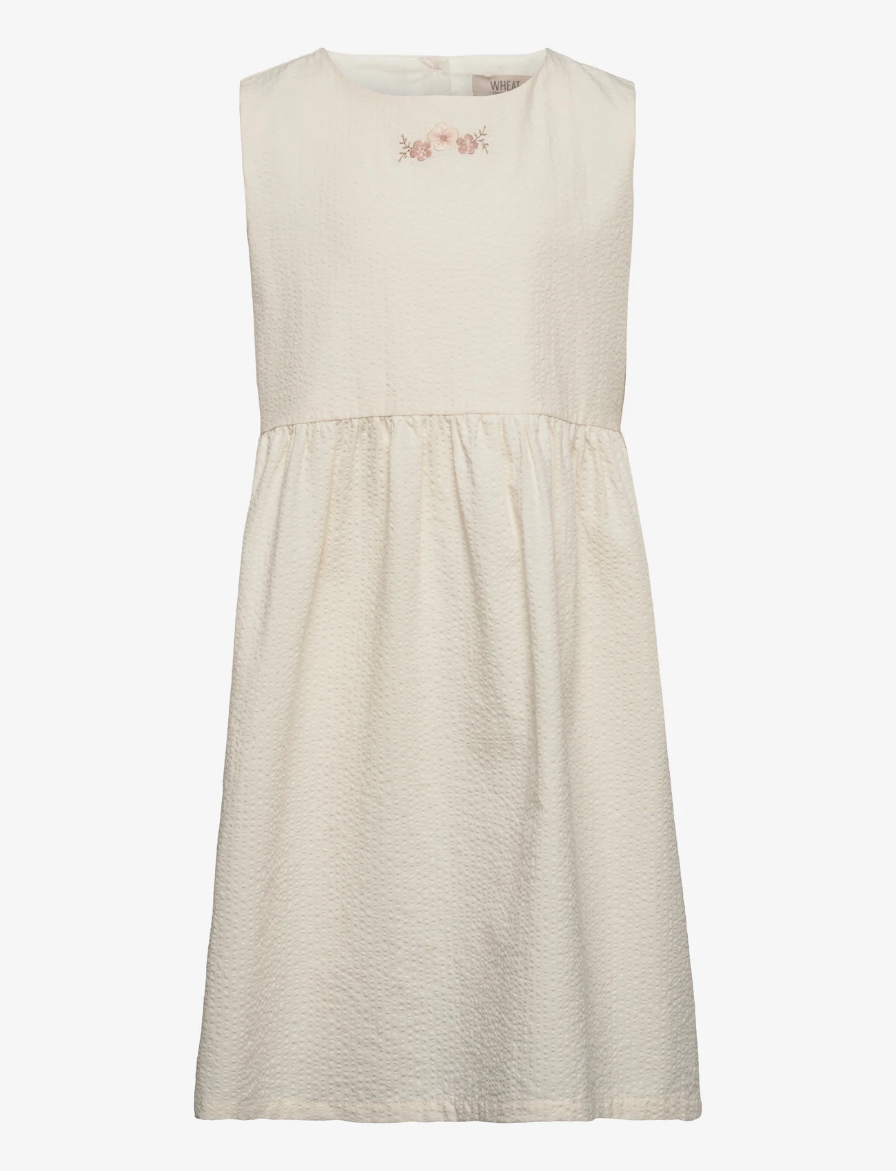 Wheat - Dress Louisa - kjoler uten ermer i avslappet stil - eggshell - 0