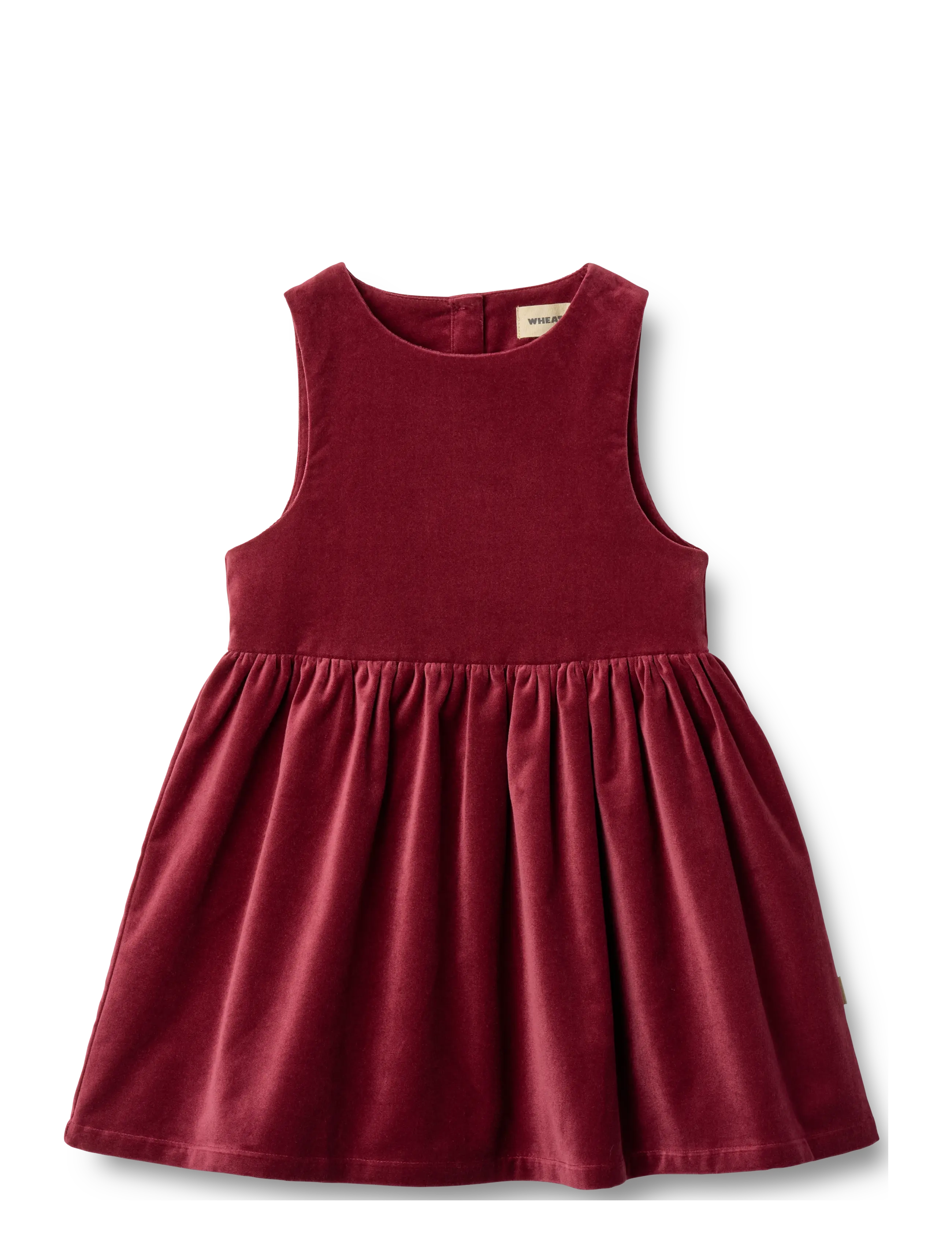 Wheat Dress Thelma, 110, Burgundy, Kjoler > Festkjoler, Børn