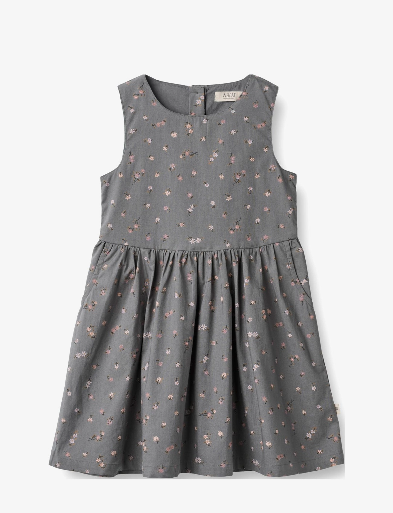 Wheat - Dress Thelma - autumn sky flowers - 0