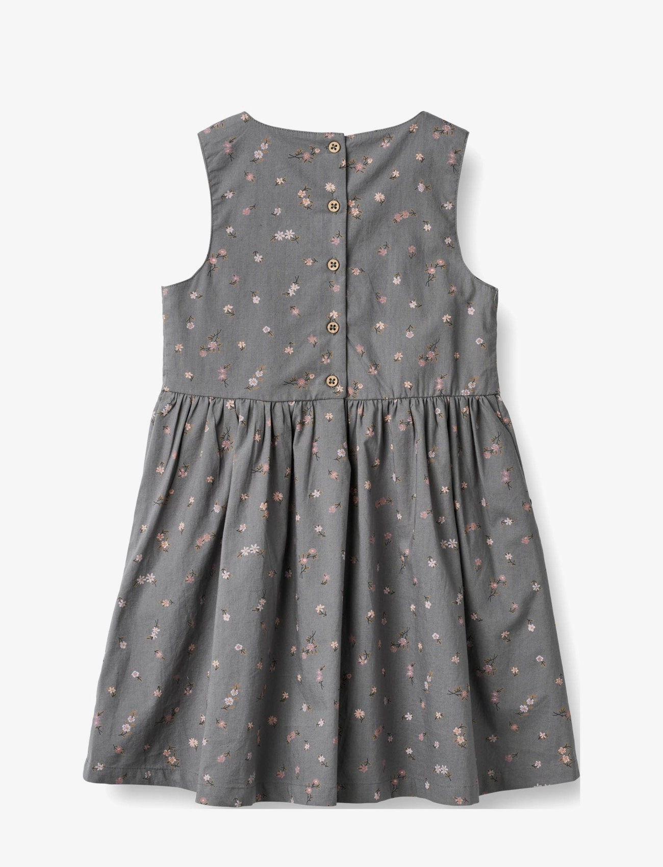 Wheat - Dress Thelma - autumn sky flowers - 1