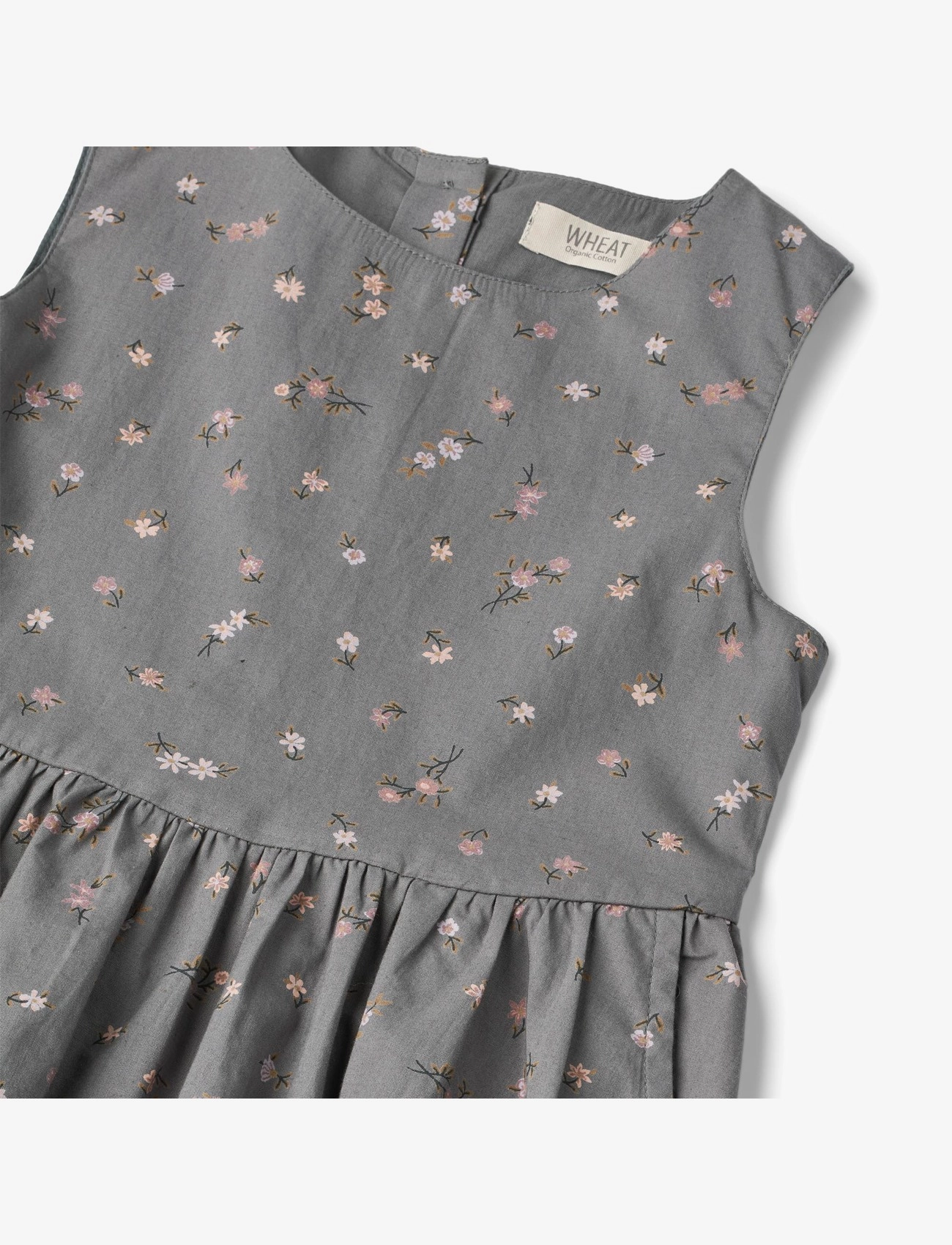 Wheat - Dress Thelma - autumn sky flowers - 2