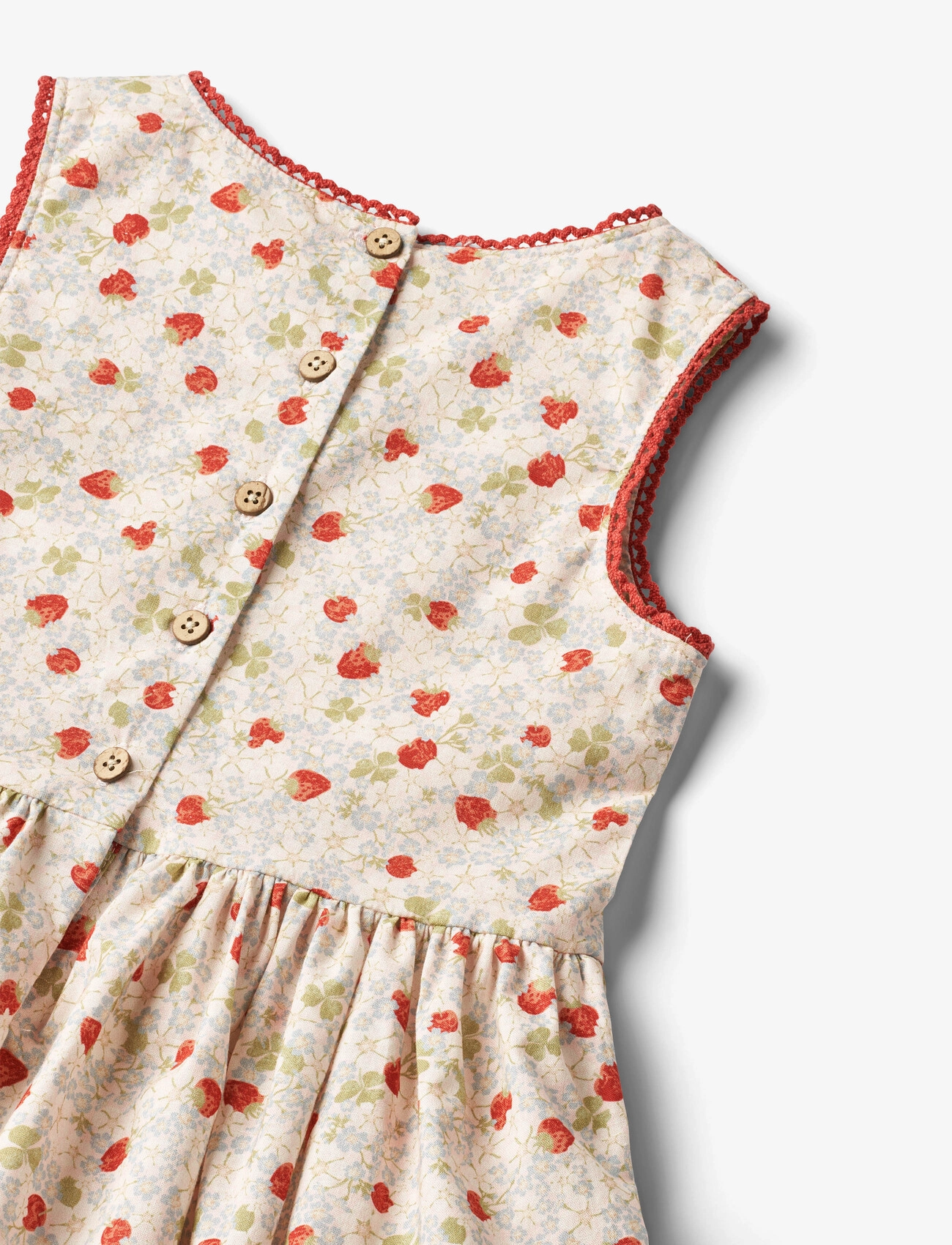 Wheat - Dress Lace Thelma - rose strawberries - 2