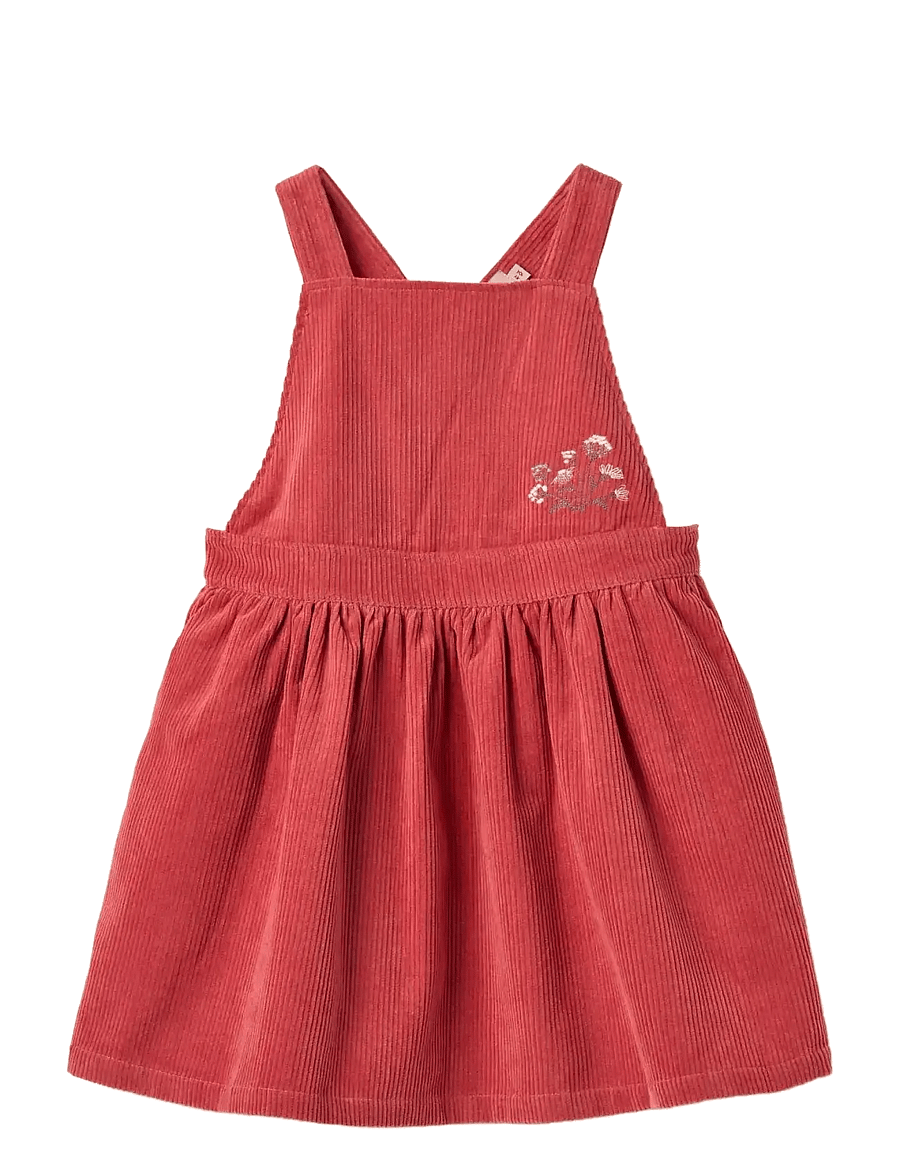 Wheat - Pinafore Agnes - teksakleit - raspberry - 0