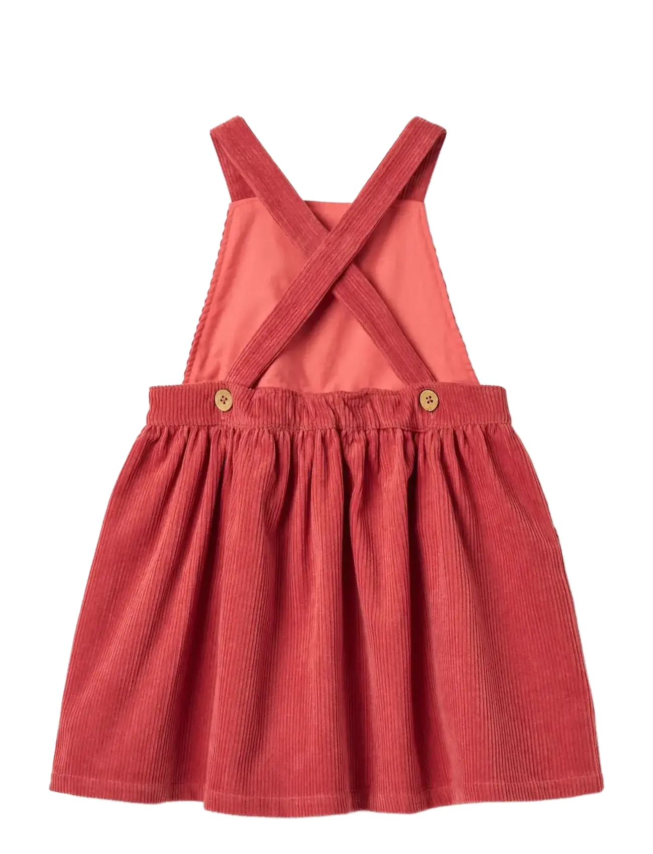 Wheat - Pinafore Agnes - teksakleit - raspberry - 1