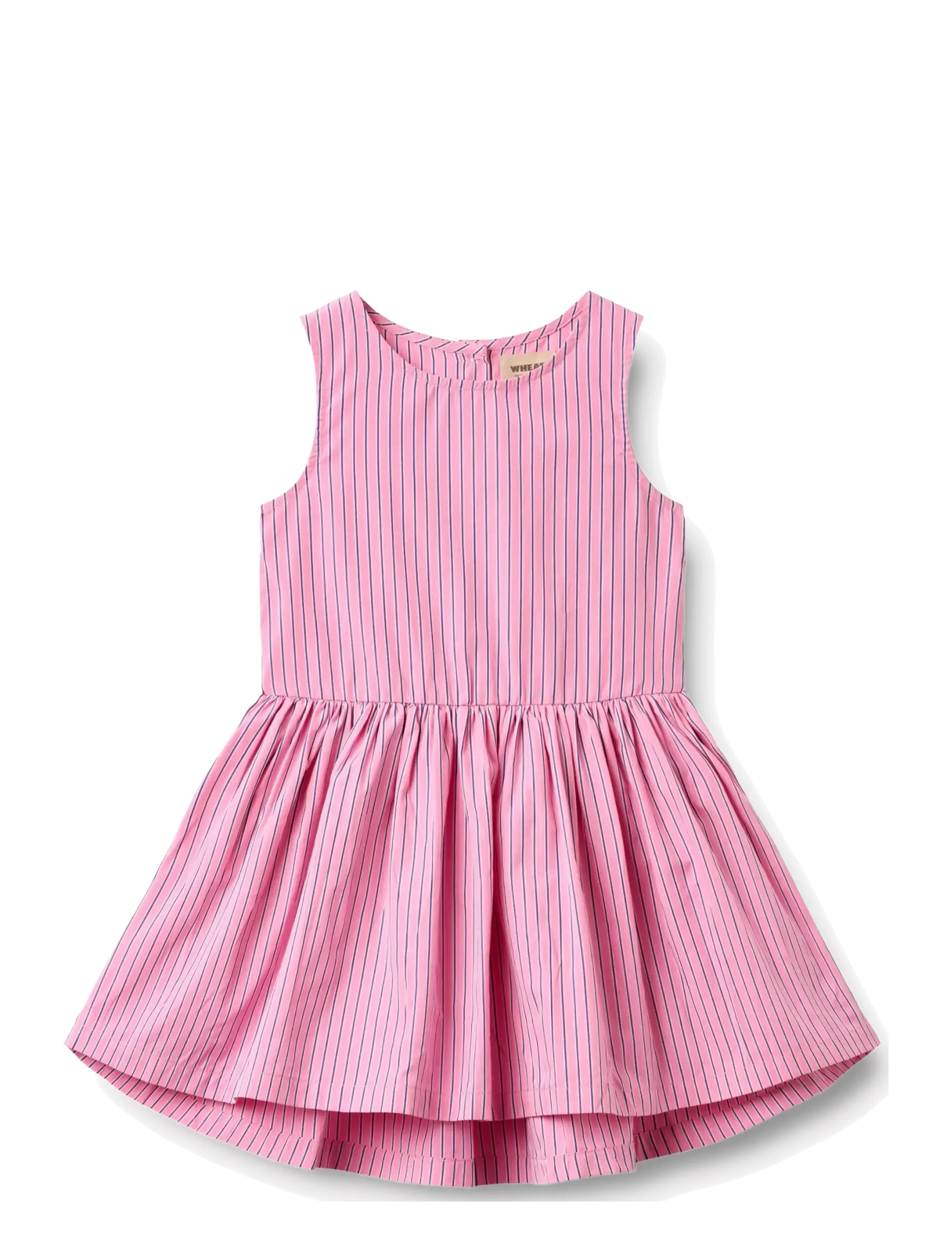 Wheat Dress Sarah - Lapsed 98–134 - PINK STRIPE / pink/rose