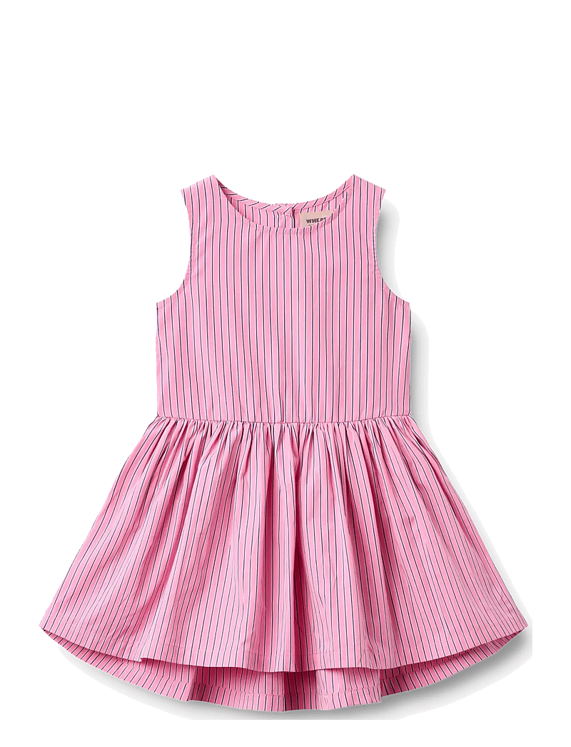Wheat - Dress Sarah - Ærmeløse hverdagskjoler - pink stripe - 0