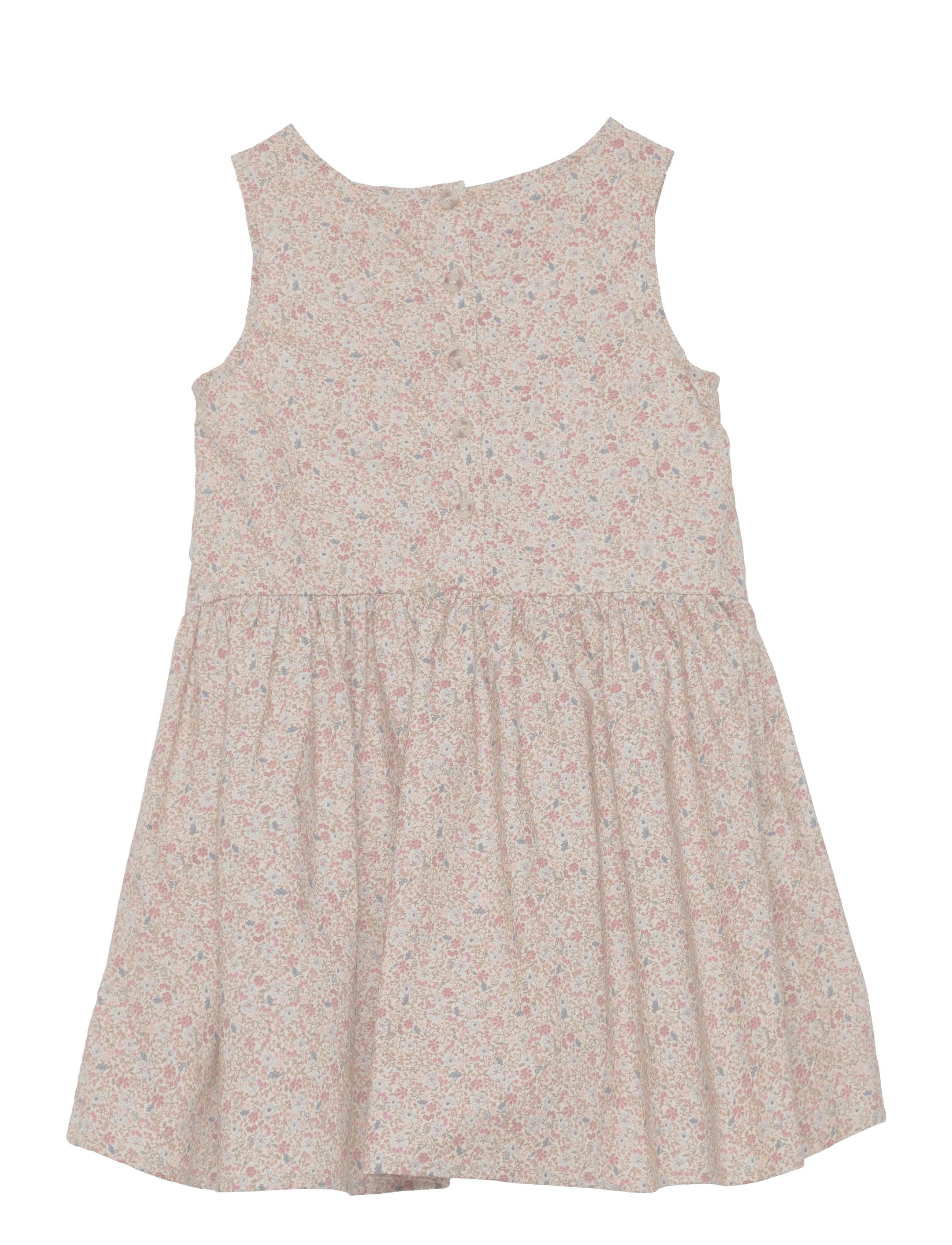 Wheat - Dress Sarah - porcelain flowers - 1