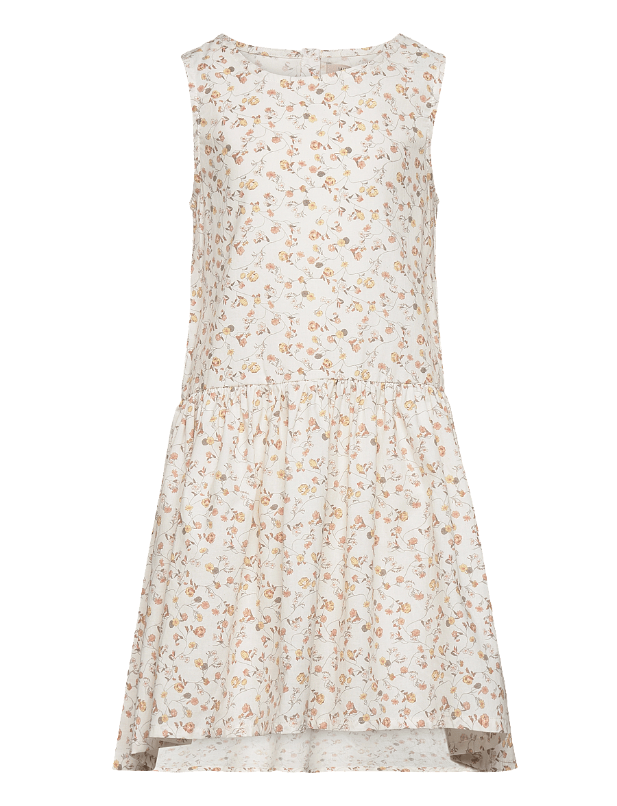 Wheat - Dress Sarah - Ärmellose freizeitkleider - flower poppy - 0
