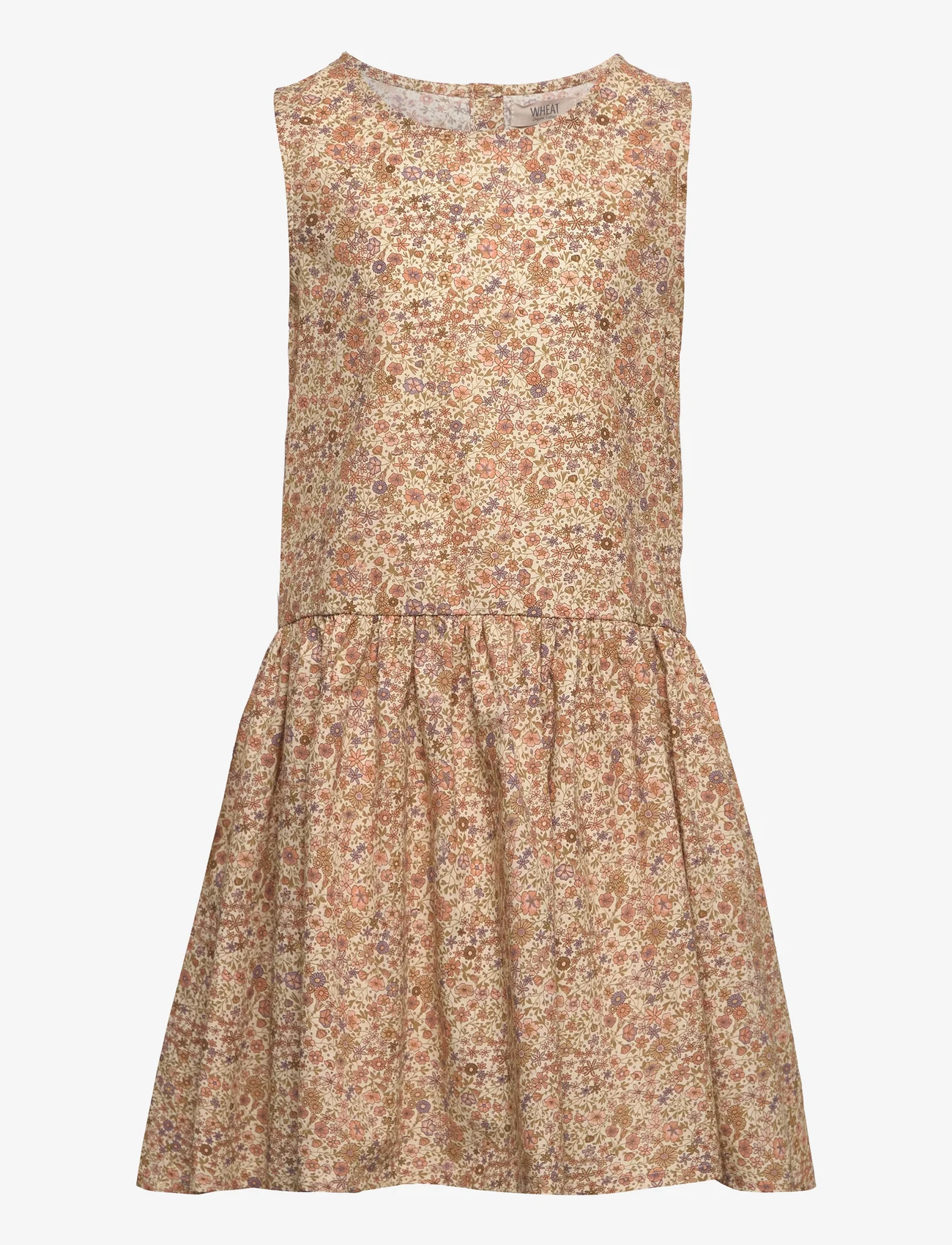 Wheat - Dress Sarah - kjoler uten ermer i avslappet stil - clam flowers - 0